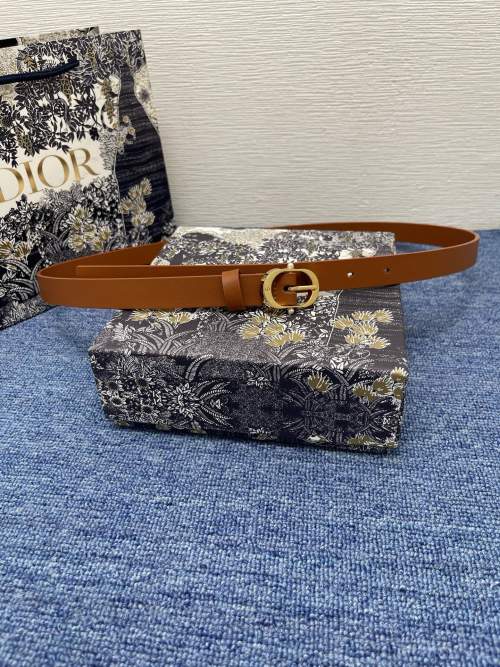 Dior Chic Belt: 20mm Smooth Calfskin Leather with CD Buckle 1 Dior Chic Belt: 20mm Smooth Calfskin Leather with CD Buckle