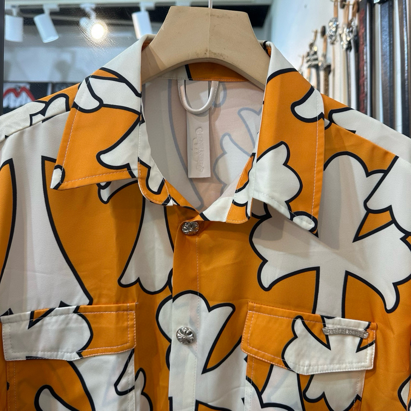크롬하츠 남성 반팔 티셔츠 136893 썸네일 이미지