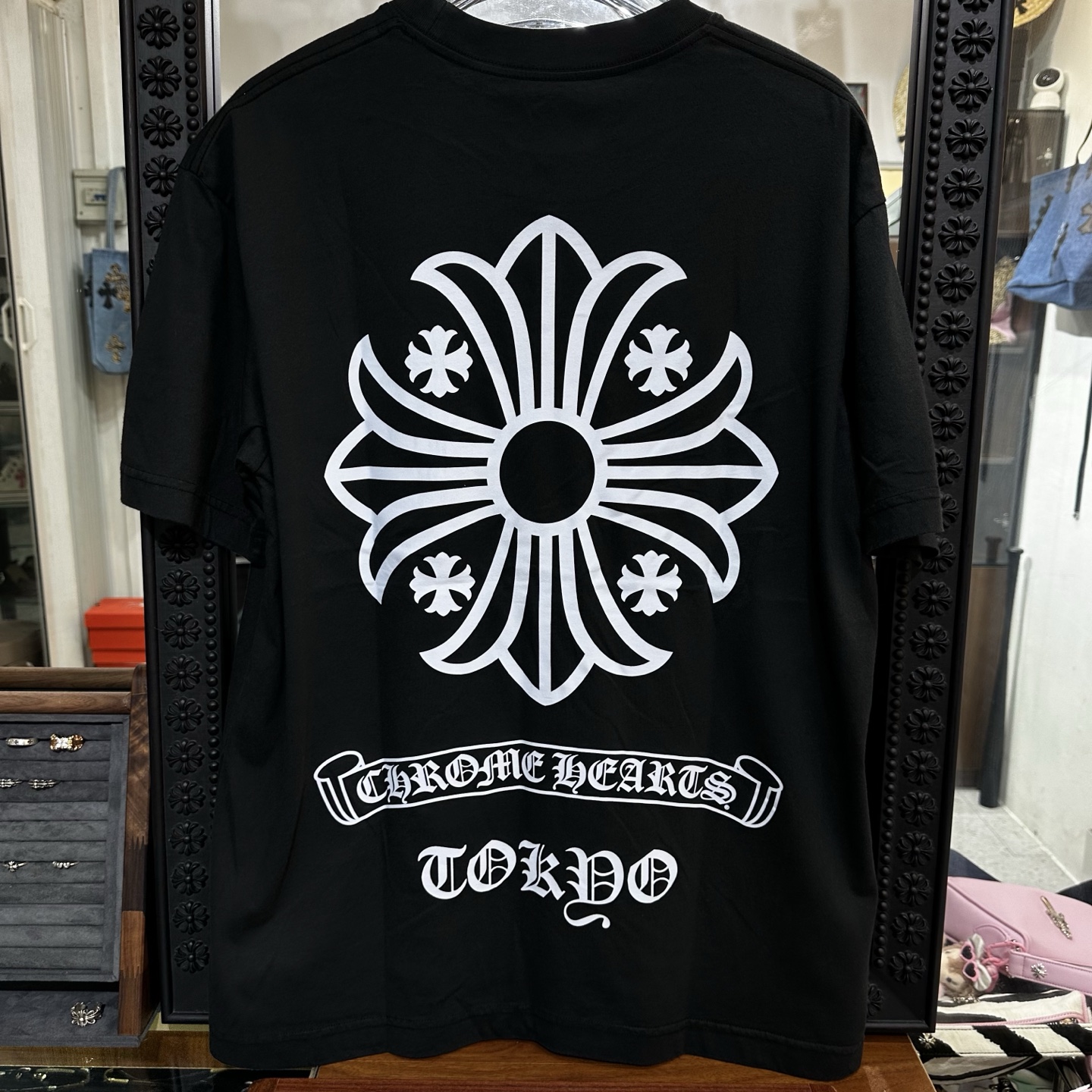 크롬하츠 남성 반팔 137143 Chrome Hearts T Shirt 썸네일 이미지