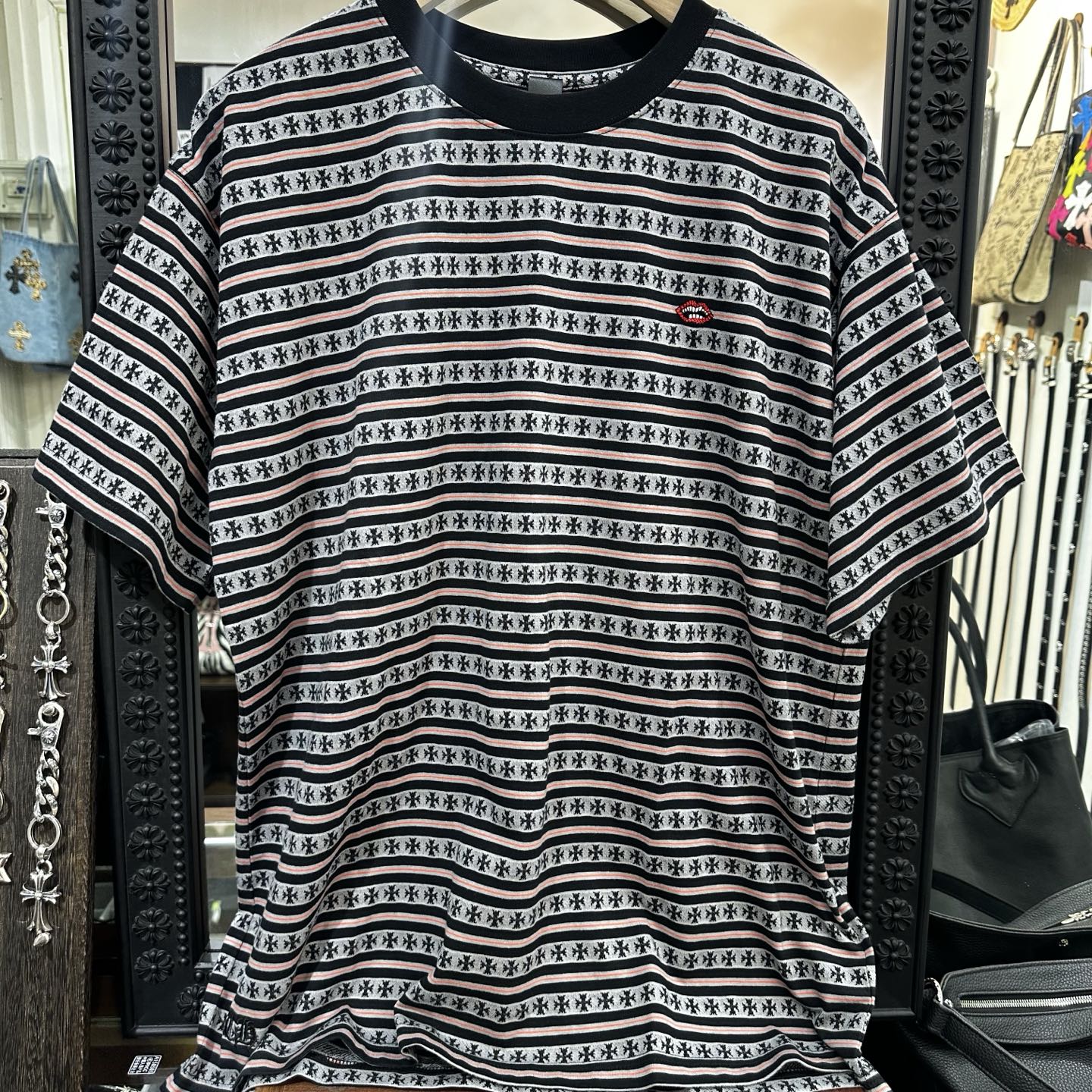 크롬하츠 자수 반팔 티셔츠 10185 Chrome Hearts T Shirt