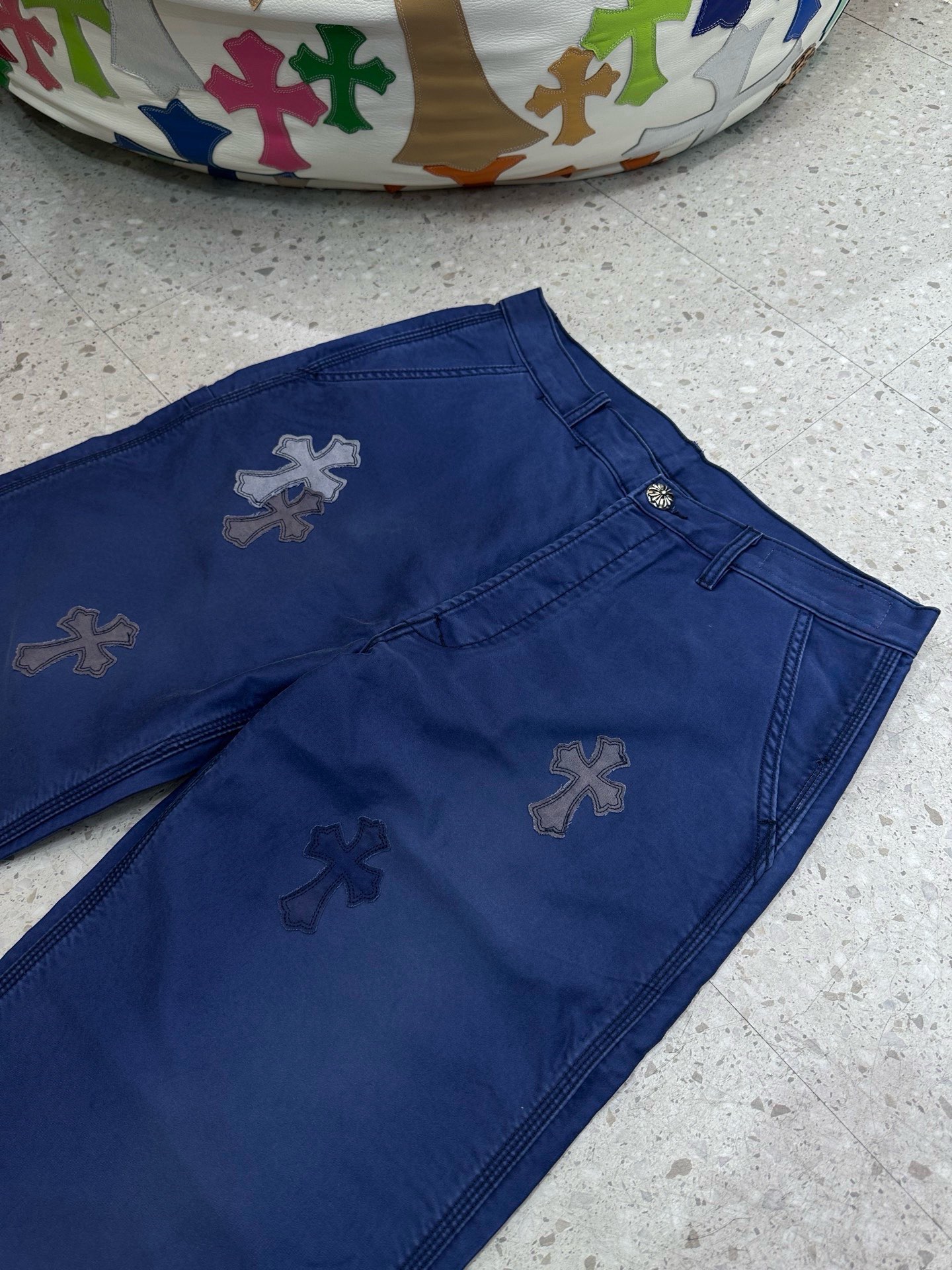 크롬하츠 남성 바지 137088 Chrome Hearts Pants 썸네일 이미지