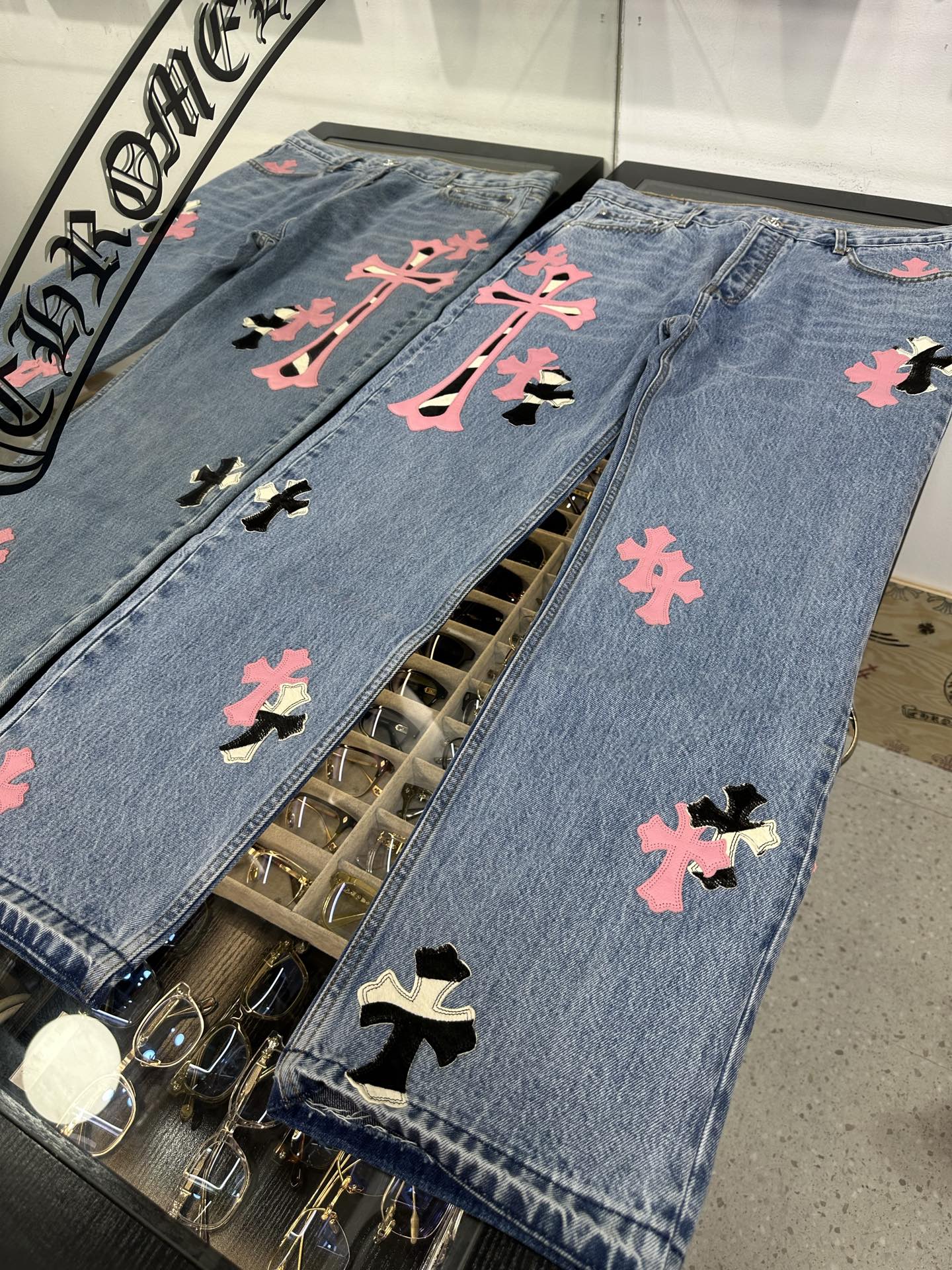 크롬하츠 남성 바지 83160 Chrome Hearts