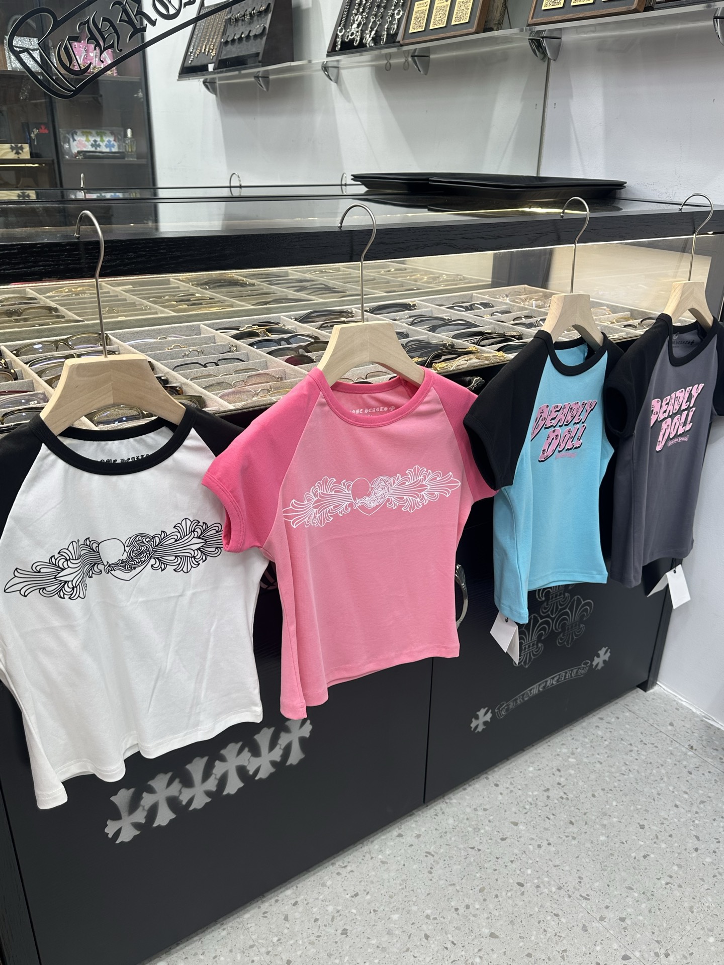 크롬하츠 여성 반팔 96625 Chrome Hearts T Shirt