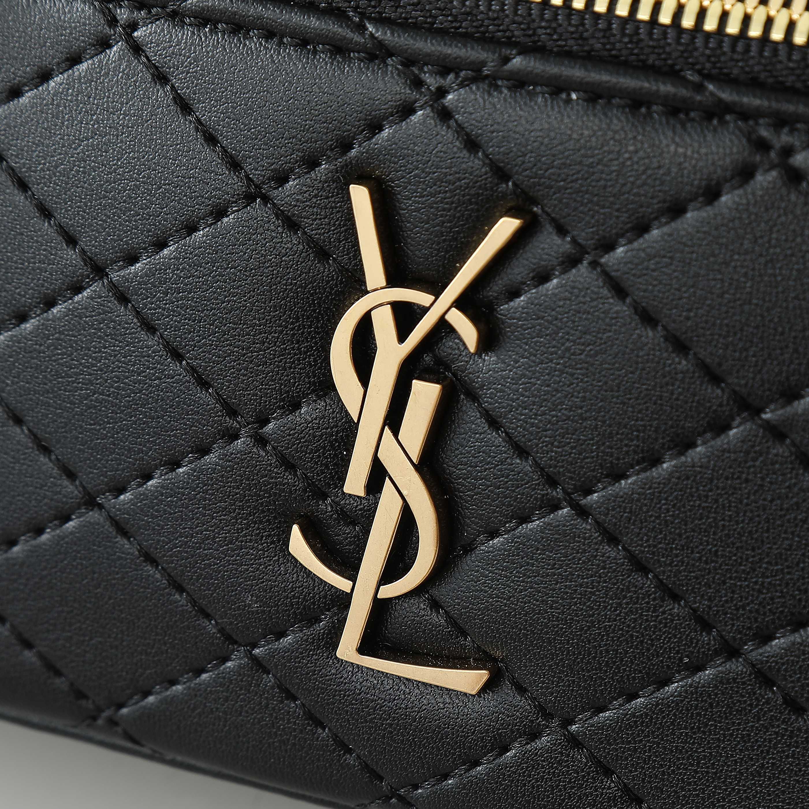 Yves Saint Laurent Gaby Vanity Bag, Mini Lambskin Top Handle Crossbody 6 a1745857747740 8336