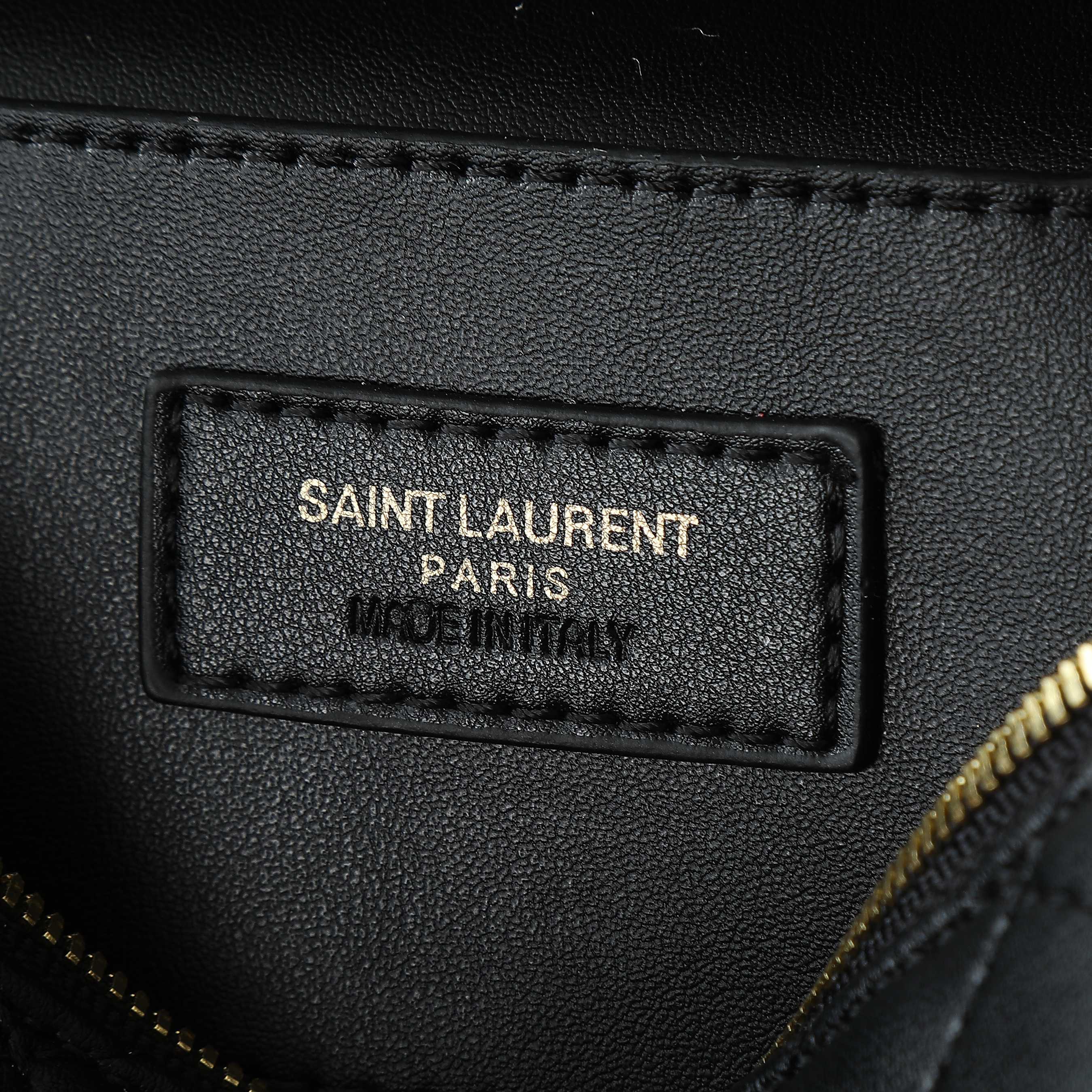 Yves Saint Laurent Gaby Vanity Bag, Mini Lambskin Top Handle Crossbody 9 a1745857750489 4006