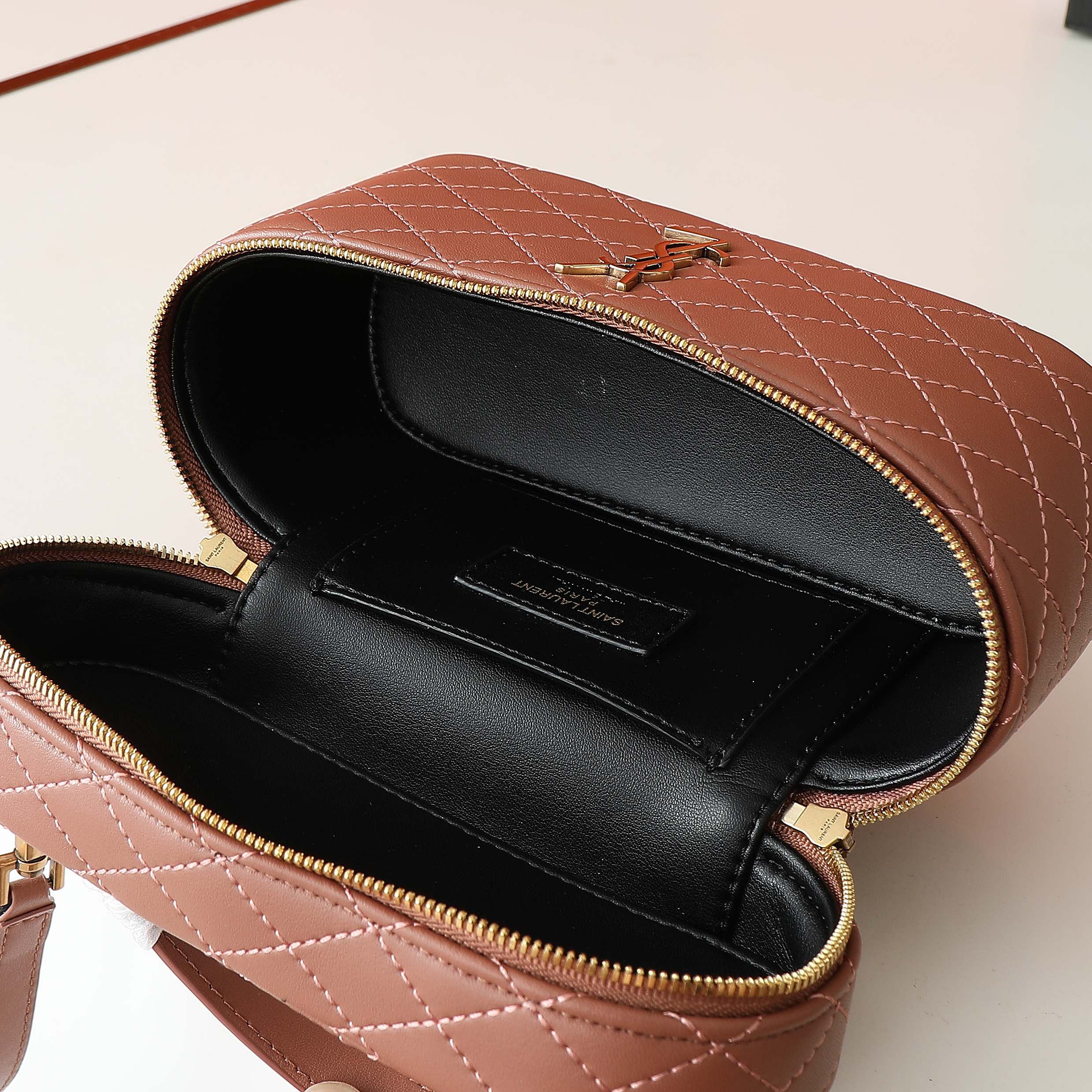 Yves Saint Laurent Gaby Vanity Bag in Quilted Leather with Top Handle 9 a1745857771431 6827