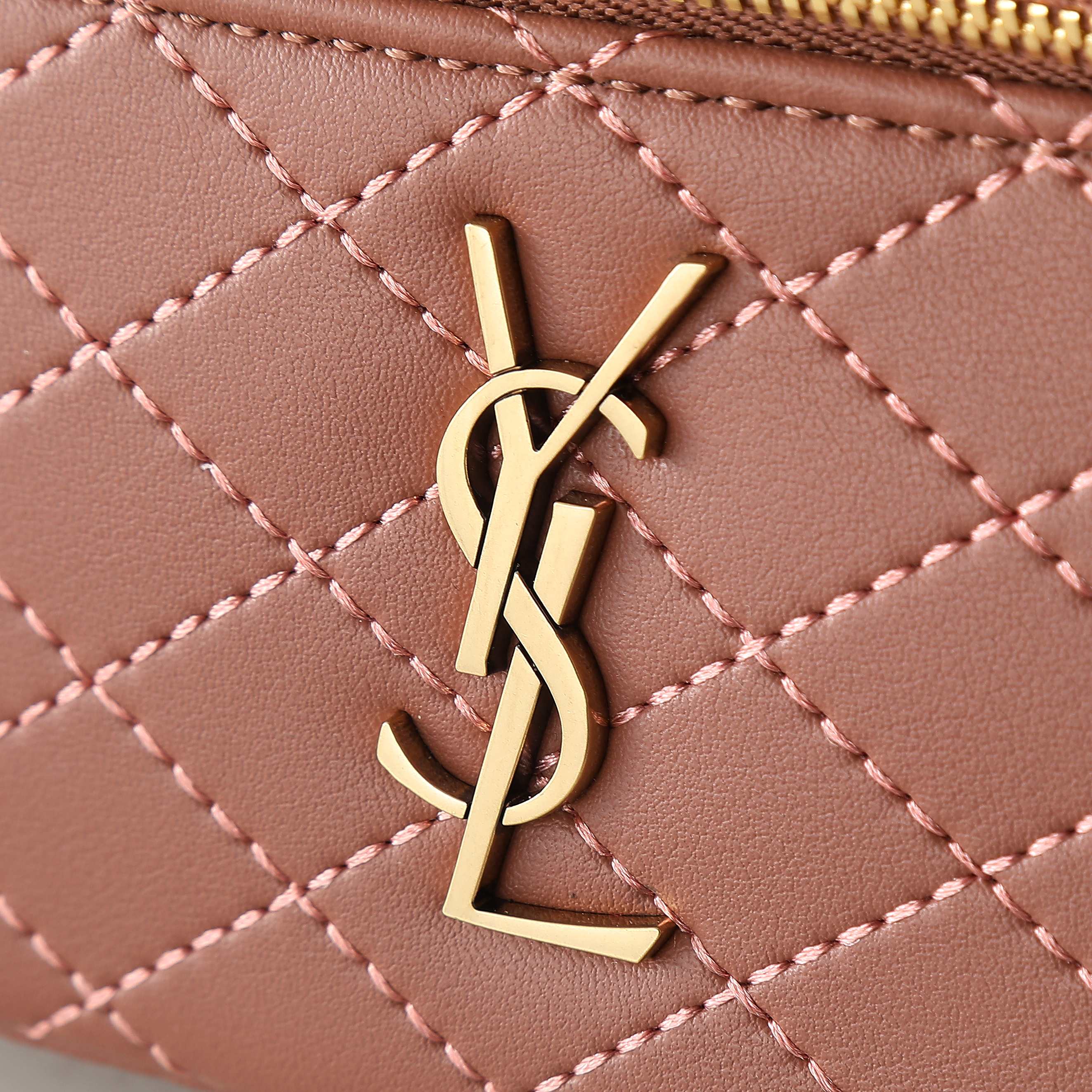 Yves Saint Laurent Gaby Vanity Bag in Quilted Leather with Top Handle 7 a1745857771891 0414