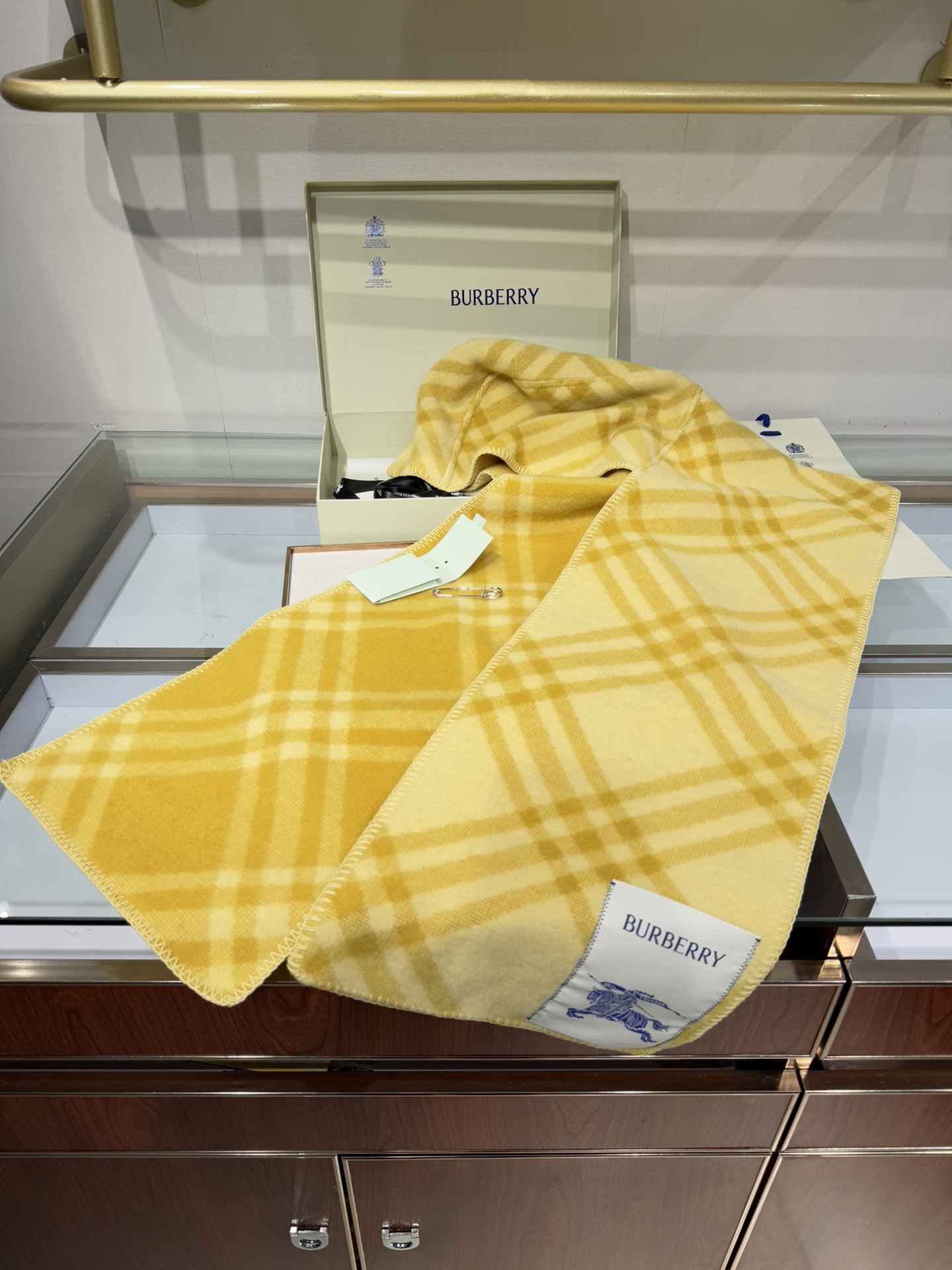 💟盼星星盼月亮出货。带帽款）【配送专柜围巾别针🧷】低调的奢侈感❗️极品柔美精英高手级别的时髦感围巾❗️这