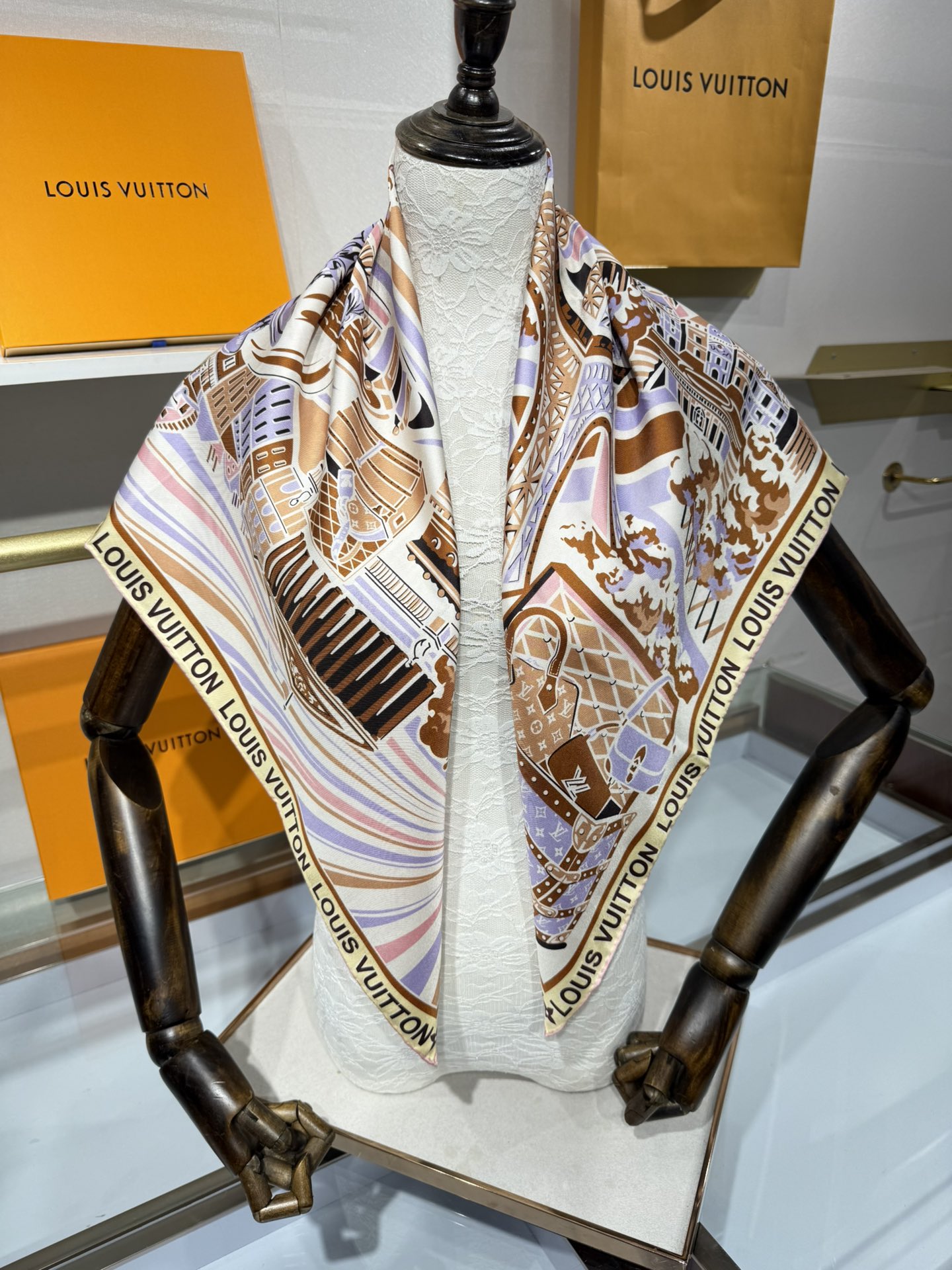 💟2025年春款 90真丝双面上新💦💞18姆米真丝【90真丝斜纹双面同色佩戴】手工卷边斜纹真丝方巾（10