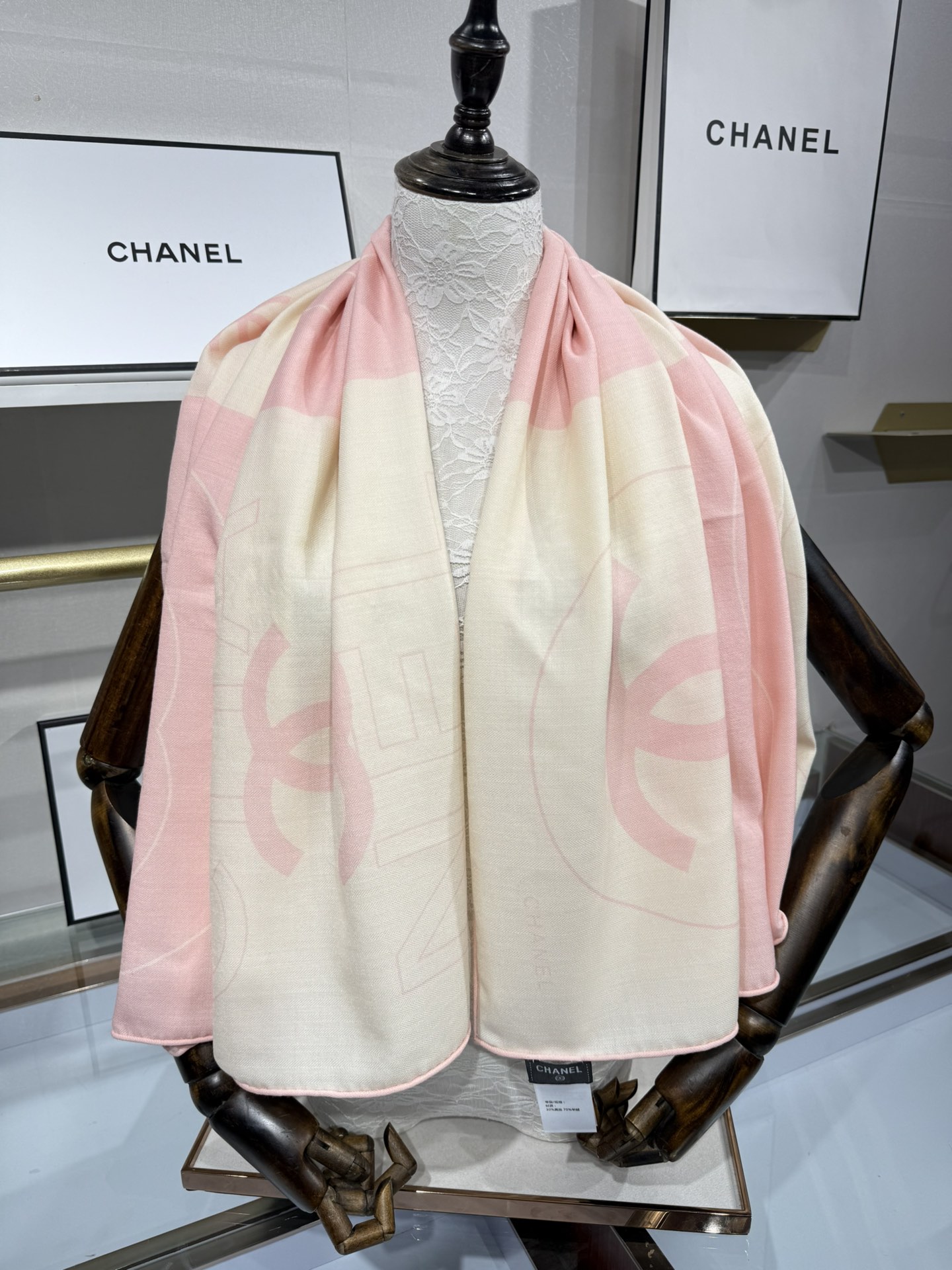 💟新品上新🌈Chanel 25年秋冬新品丝绒 Chanel 25s秋【140顶级丝毛双面同色披肩】 秋冬