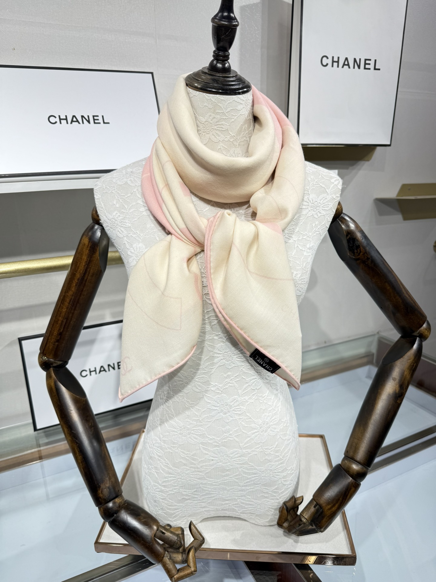 💟新品上新🌈Chanel 25年秋冬新品丝绒 Chanel 25s秋【140顶级丝毛双面同色披肩】 秋冬