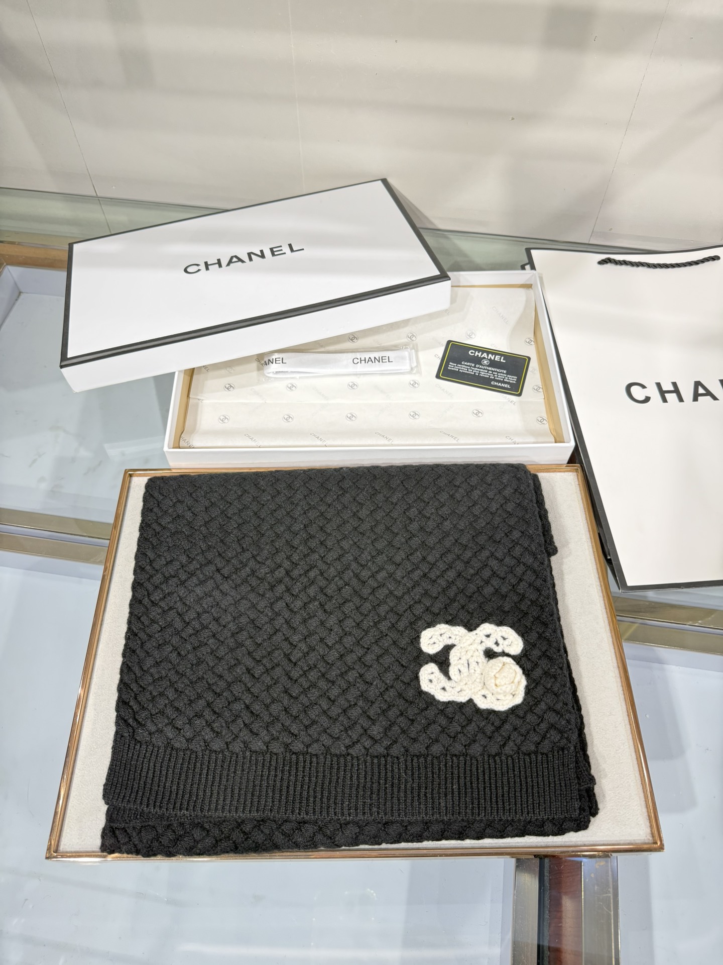 💟【▪Chanel · 香奈儿难得一见的针织单品，温柔配色，超级迷恋❗️气质低调恬静又不失优雅❗️】重点
