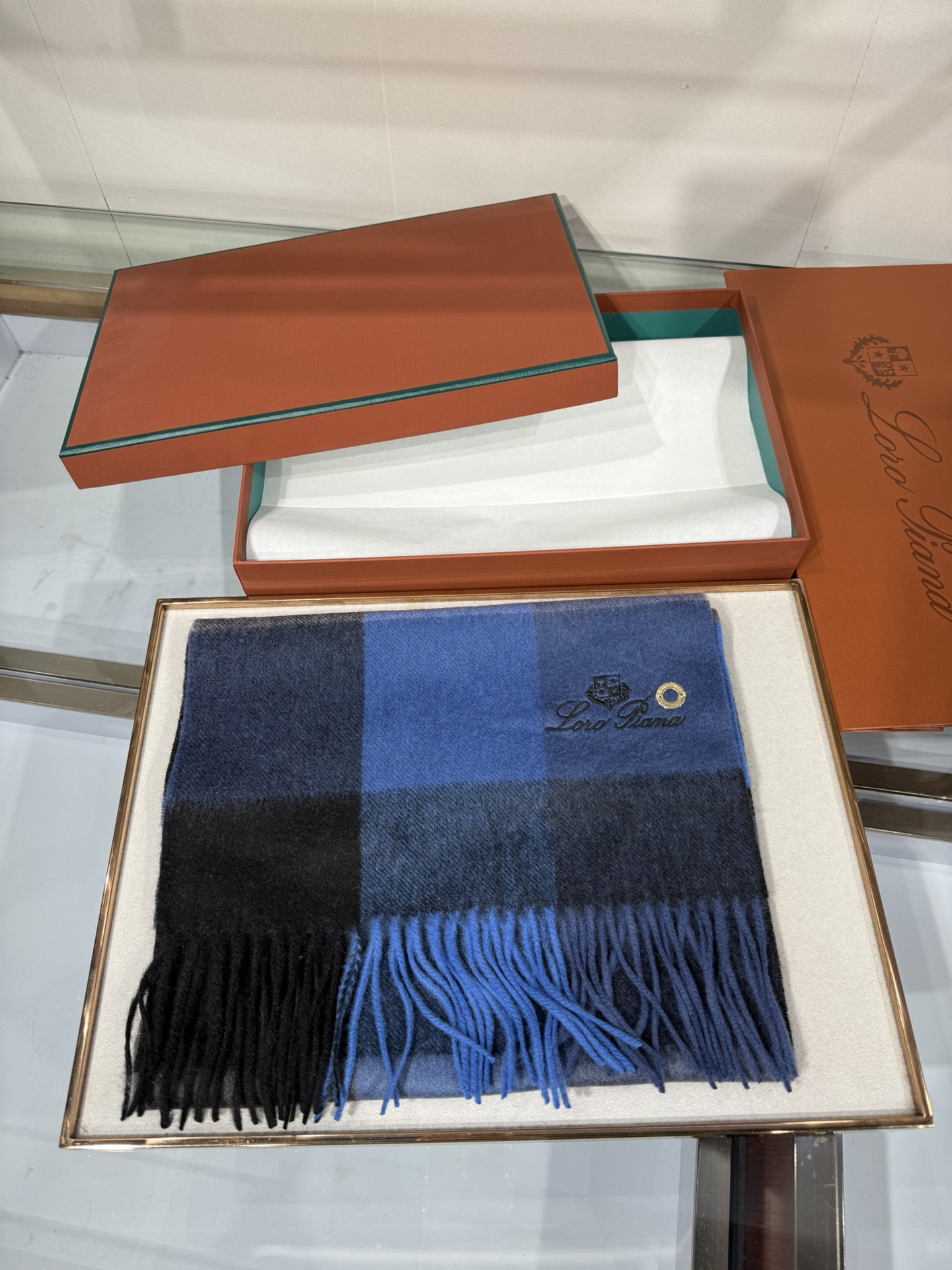 💟2025年秋冬新款抢先出 𝐋𝐨𝐫𝐨 𝐩𝐢𝐚𝐧𝐚 诺悠翩雅 山羊绒长巾 𝐒𝐢𝐳𝐞: 170x35 𝟏𝟎𝟎