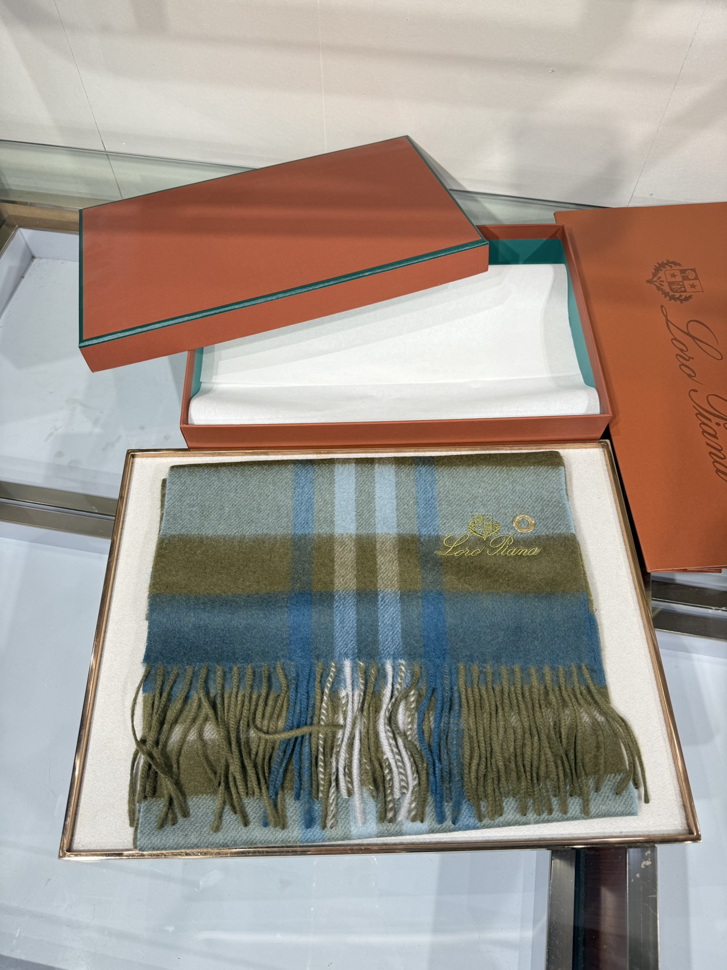 💟2025年秋冬新款抢先出 𝐋𝐨𝐫𝐨 𝐩𝐢𝐚𝐧𝐚 诺悠翩雅 山羊绒长巾 𝐒𝐢𝐳𝐞: 170x35 𝟏𝟎𝟎