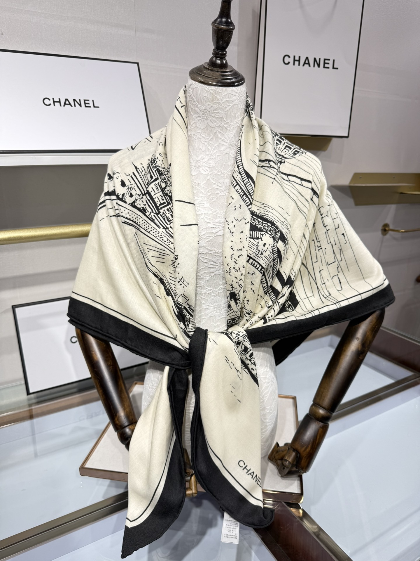 💟2025年秋冬新款💖💖💃🏻💃🏻小香家 丝羊绒方巾‼️抢‼️VIP推荐 ‼️👍下手一定要快【高端 大爱