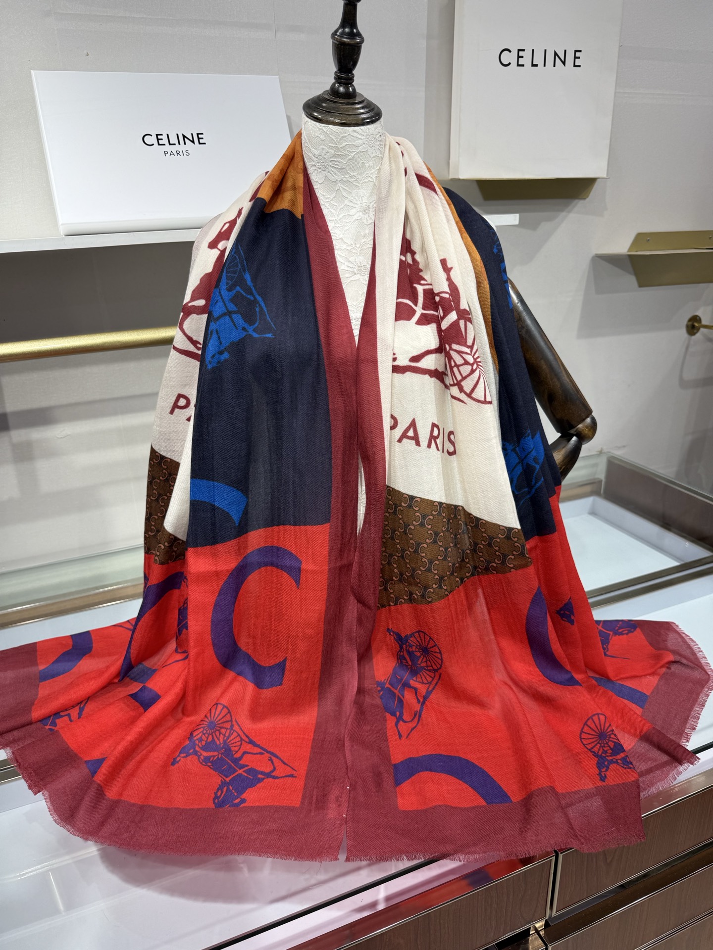 26年秋冬上新💖💖💃🏻💃🏻瑟/琳【CL挂坠饰品长巾】羊绒长巾‼️抢‼️VIP推荐 ‼️👍下手一定要快【高端 大爱 ‼️顶