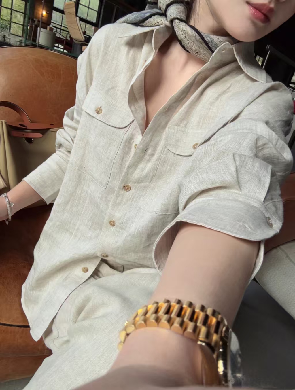 High-End Women’s Suit with Sandro’s Original Quality Rollout: Luxurious, Elegant, Natural. - 图片 5