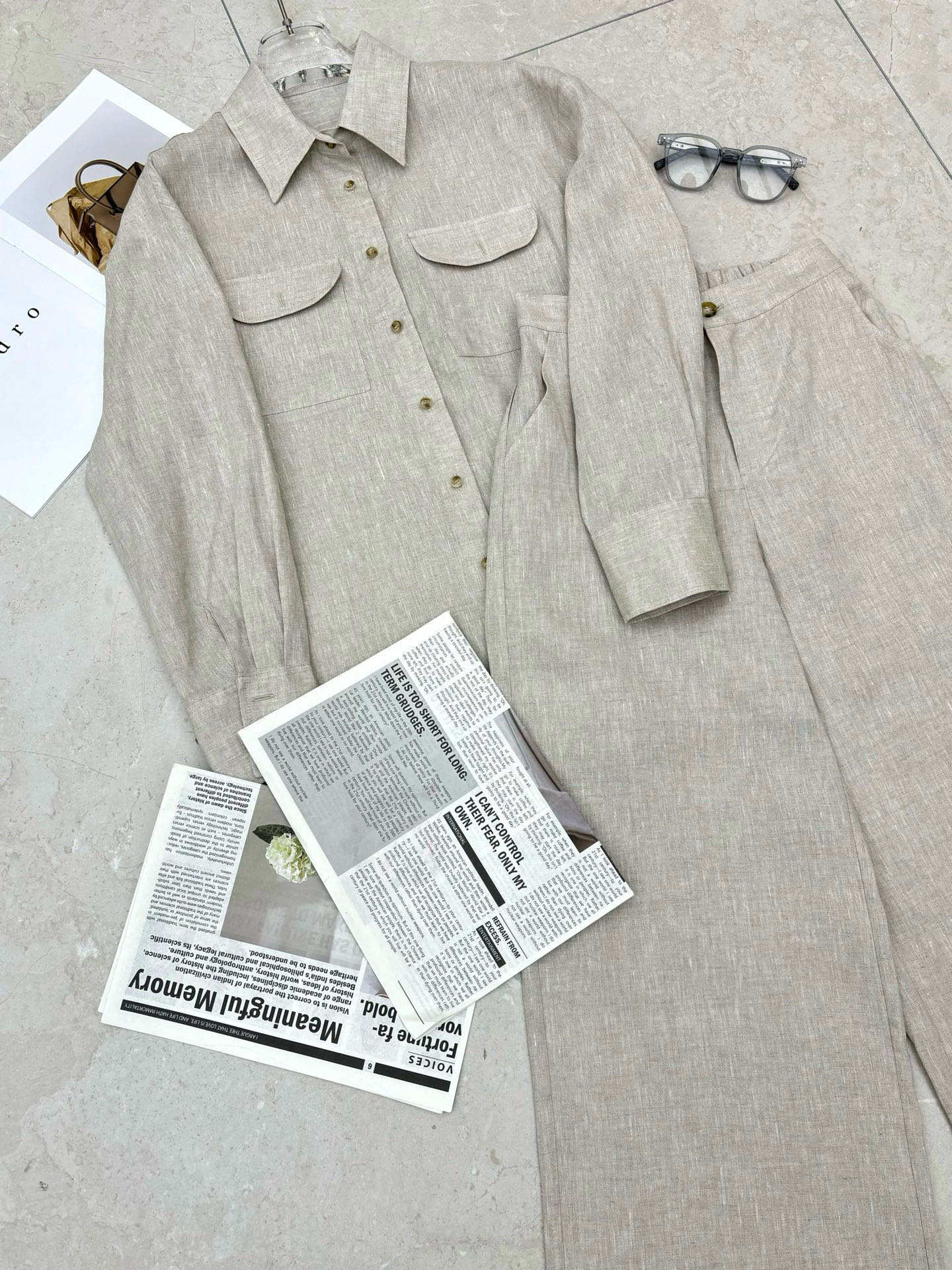 High-End Women’s Suit with Sandro’s Original Quality Rollout: Luxurious, Elegant, Natural. - 图片 9