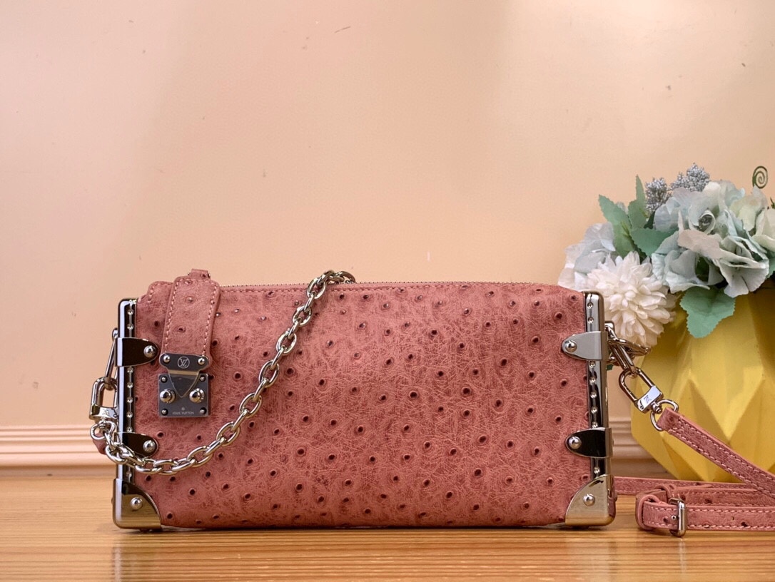 Louis Vuitton Tassen handtassen Roze Koeienhuid Kettingen M25445