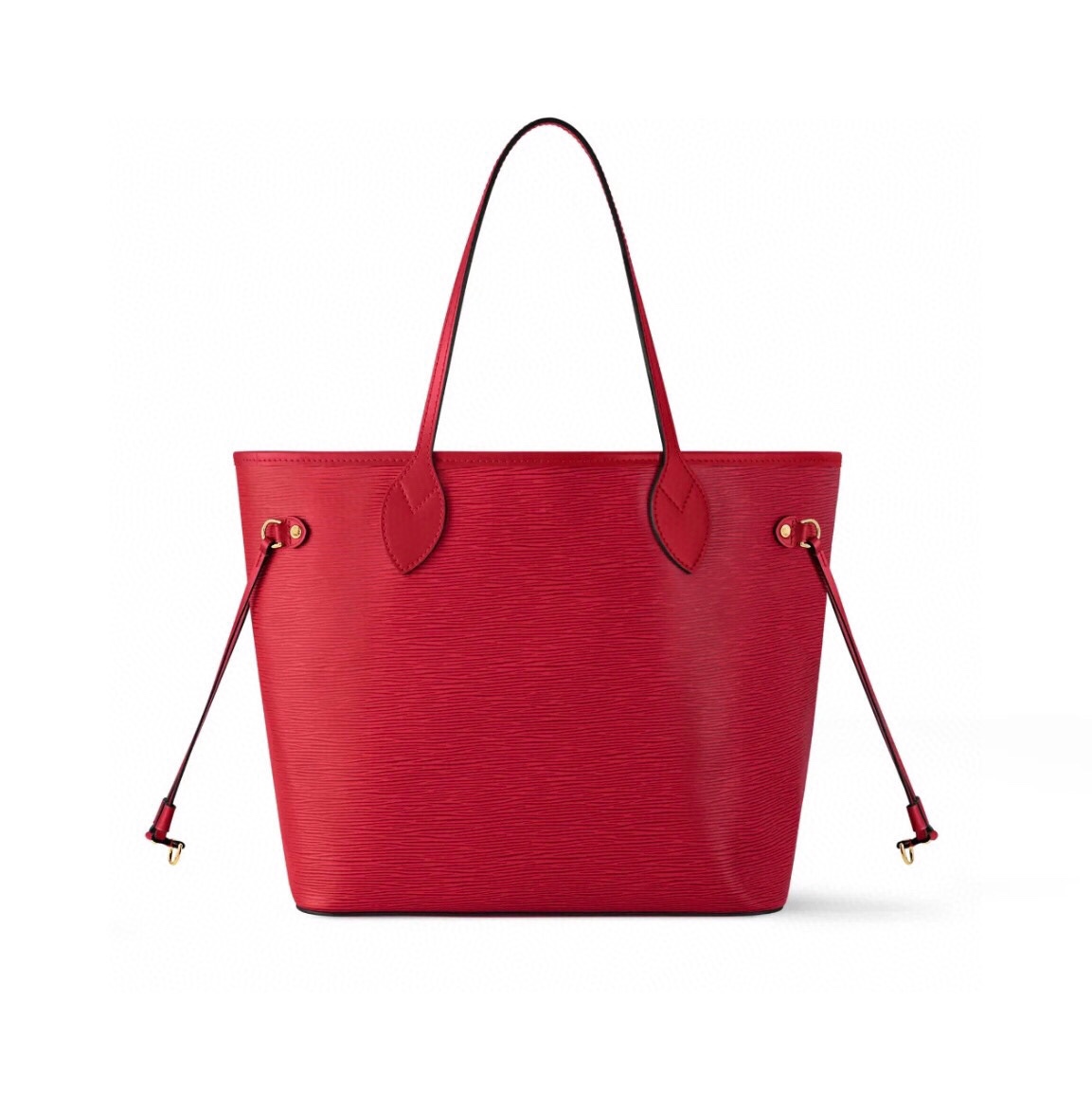 NO:619807,[Neverfull medium handbag] M11930 black M12195 green M12755 red M12746 brown (water ripple) model picture,19860909【Neverfull 中号手袋】M11930黑色 M12195绿色 M12755红色 M12746棕色（水波纹） 模特图,,Bag