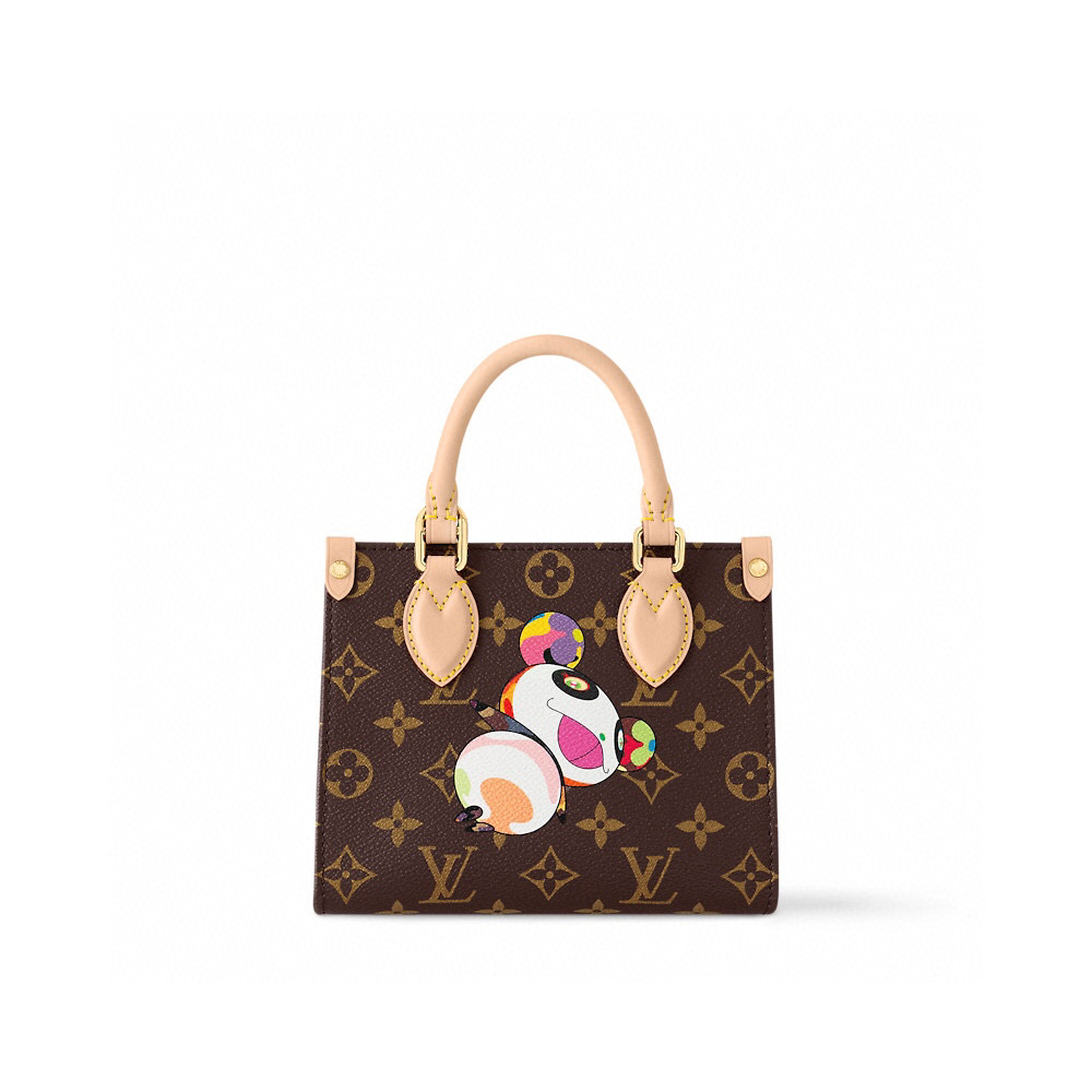 NO:620181,[ONTHEGO BB handbag] M13668 presbyopia/doll silk screen (Takashi Murakami) official website picture,19860909【ONTHEGO BB 手袋】 M13668老花/公仔丝印(村上隆）官网图,,Bag