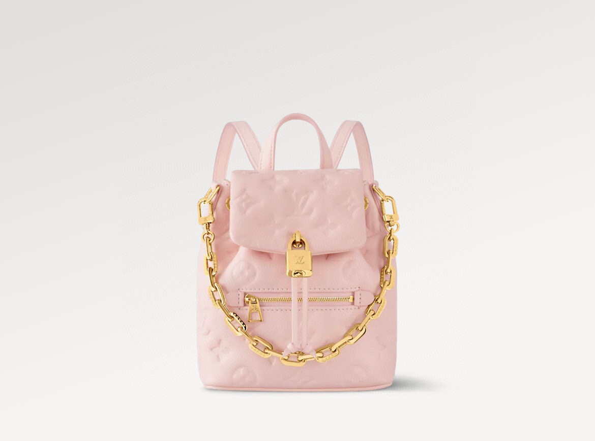 NO:552420,[COUSSIN BACKACK mini handbag] M13389 pink M13387 black official website picture,19860909【COUSSIN BACKACK 迷你手袋】 M13389粉色 M13387黑色 官网图,,Bag