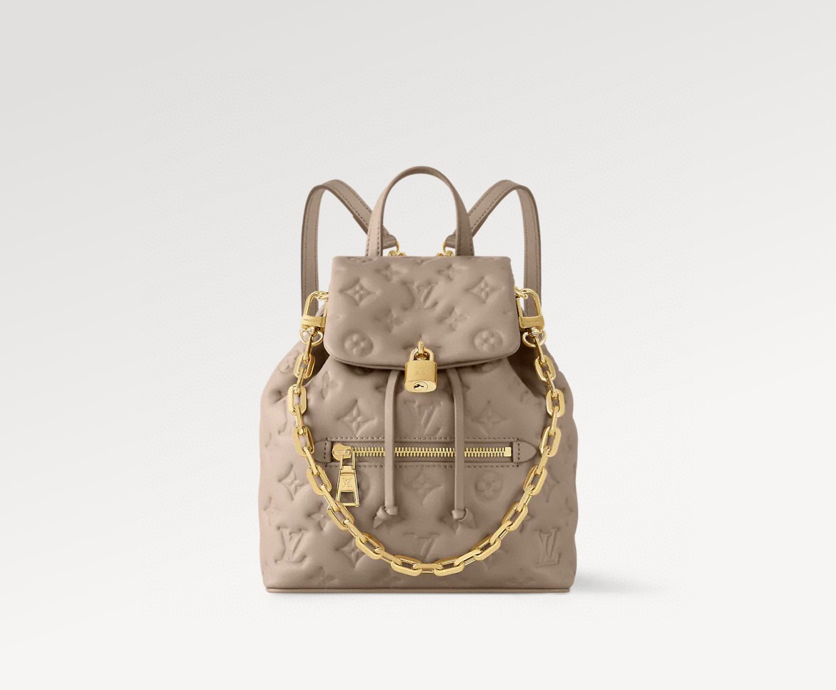 NO:552412,[COUSSIN BACKACK small handbag] M13358 gray M13357 black official website picture,19860909【COUSSIN BACKACK 小号手袋】M13358灰色 M13357黑色 官网图,,Bag