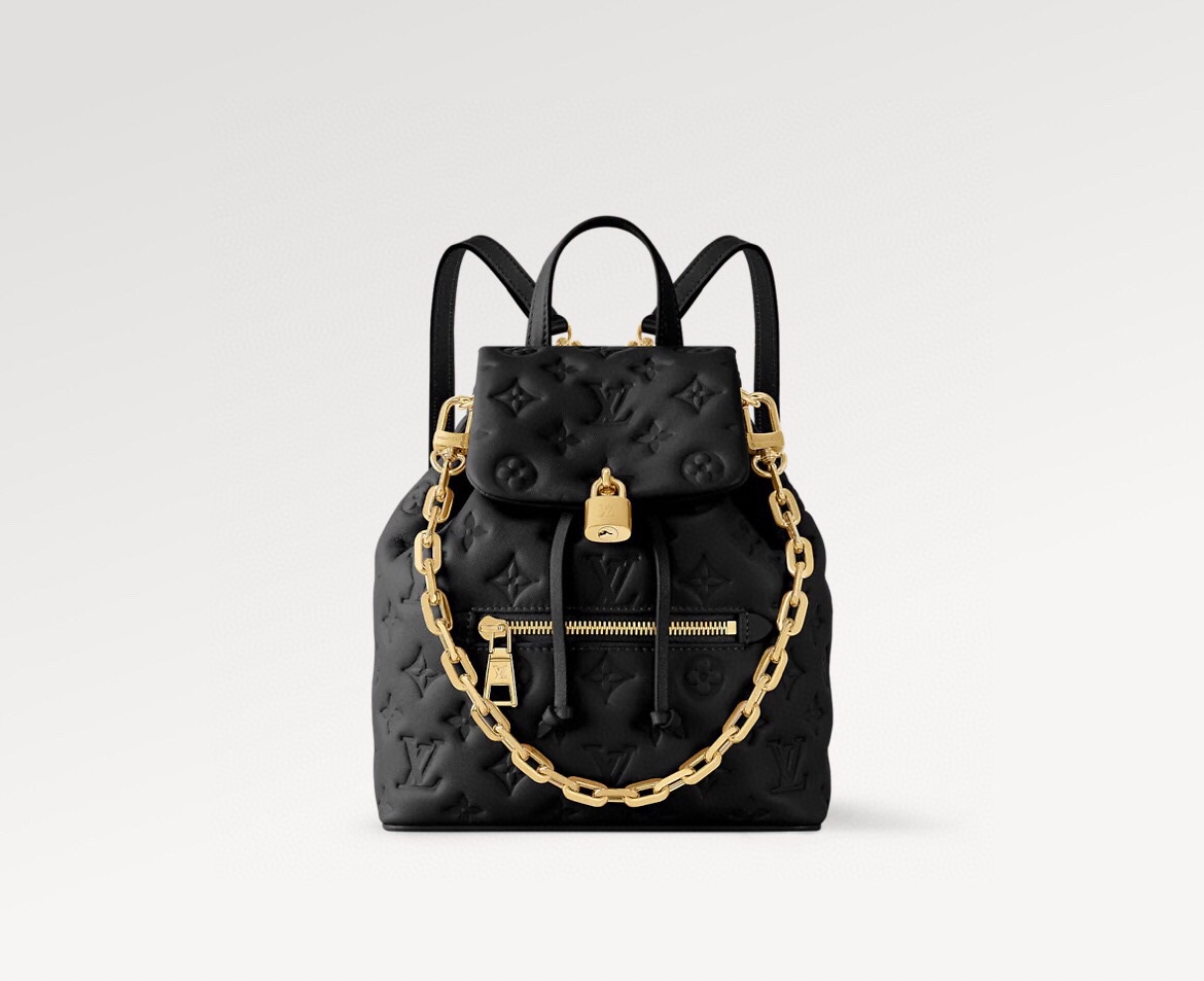 NO:552425,[COUSSIN BACKACK small handbag] M13358 gray M13357 black official website picture,19860909【COUSSIN BACKACK 小号手袋】M13358灰色 M13357黑色 官网图,,Bag