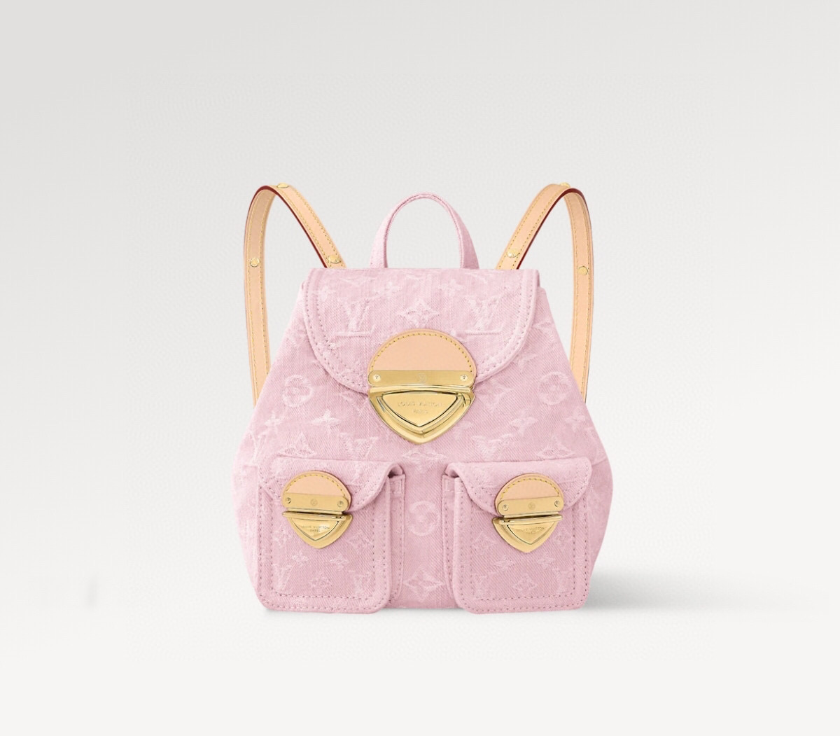 NO:552000,[Venice Backpack] M13031 Pink (denim) official website picture,19860909【Venice 双肩包】M13031 粉色（牛仔）官网图,,Bag