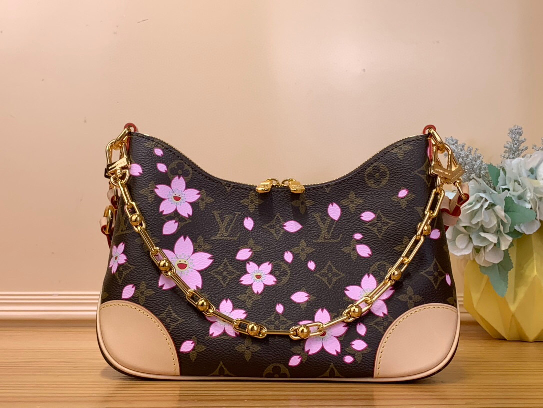 NO:621021,Top original order [LV x TM BOULOGNE handbag] M13265 Cherry Blossom This Boulogne Xl handbag is from the Louis Vuitton x Takashi Murakami replica series. It is made of Monogram jh coated canvas to highlight the vibrant Cherry Blossom pattern. The classic leather is shaped with detachable riveted shoulder straps and corners, and the dazzling metal parts highlight the elegant style. Dimensions 16 x 9.5 x 29 cm  5616065,,louis vuitton,louis vuitton19860909顶级原单【LV x TM BOULOGNE 手袋】M13265樱花 本款 Boulogne Xl手袋出自路易威登 x 村上隆复刻系列,以 Monogram jh涂层帆布烘托 Cherry Blossom 图案的盎然生机.经典皮革塑造可拆卸铆钉肩带和包角,耀目金属件彰显考究格调. 尺寸16 x 9.5 x 29 厘米 5616065,,louis vuitton,louis vuitton,Bag