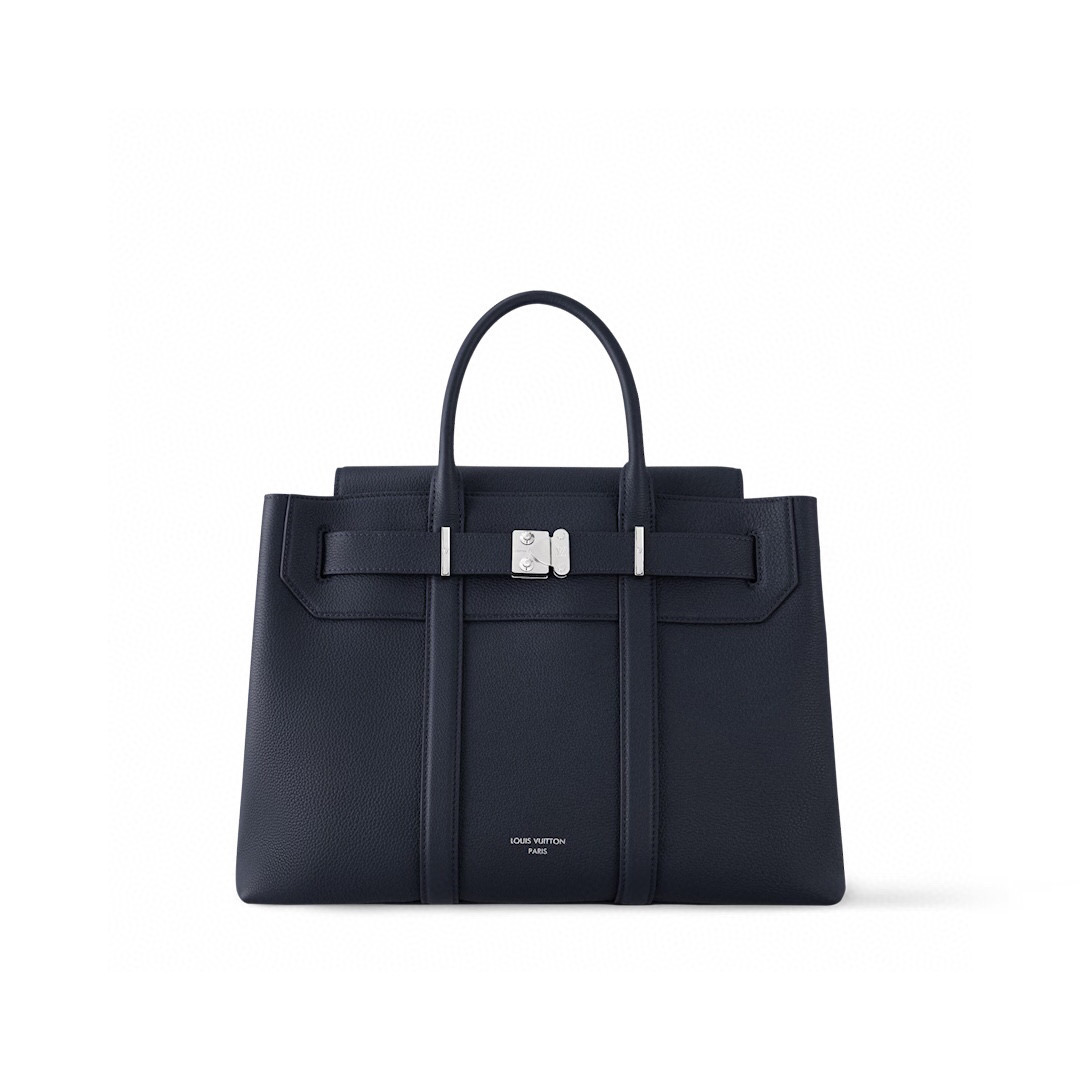 NO:551053,[GEORGES TOTE medium handbag] M11664 light gray M23153 black M23154 dark gray m11663 dark blue official website picture,19860909【GEORGES TOTE 中号手袋】M11664浅灰 M23153黑色 M23154深灰m11663 深蓝色 官网图,,Bag
