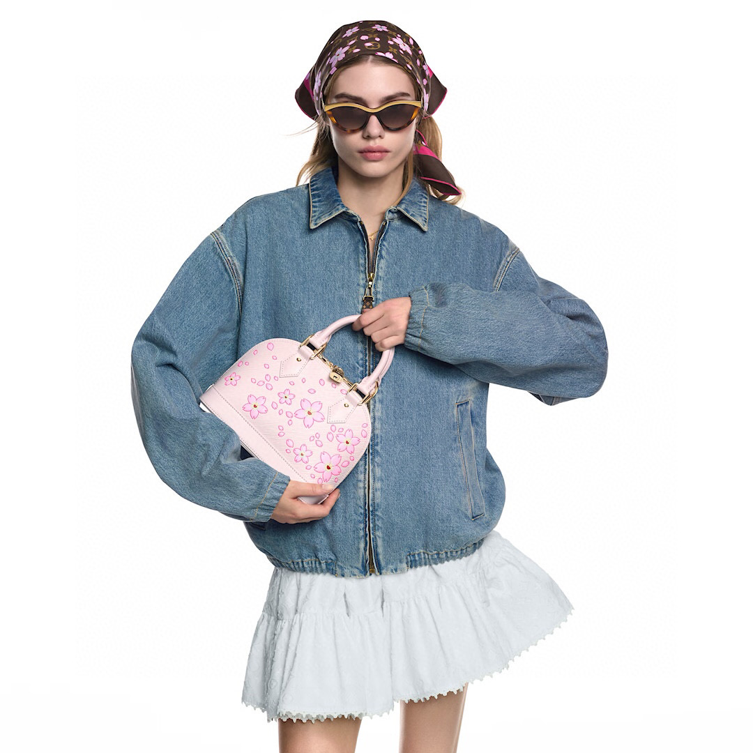 NO:551041,[LV × TM Alma BB Handbag] m13104 Pink/Sakura (Takashi Murakami) Official Website Photo,,louis vuitton19860909【LV × TM Alma BB 手袋】m13104 粉色/樱花（村上隆） 官网图,,louis vuitton,Bag