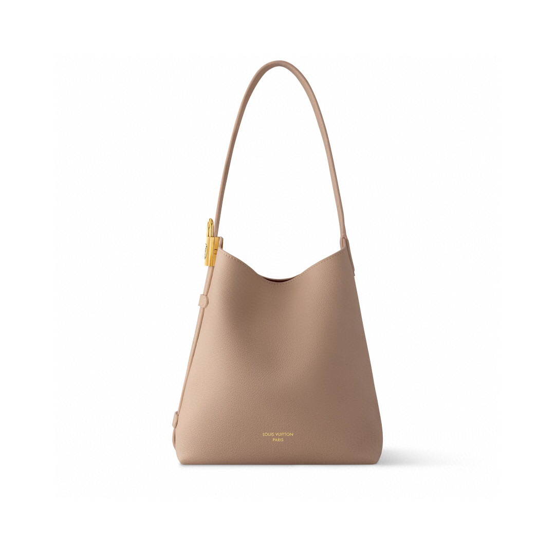 NO:552398,[LOW KEY HOBO small handbag] M25354 golden brown 25353 goose yellow 25352 black m14265 apricot gray official website picture,19860909【LOW KEY HOBO 小号手袋】M25354金棕色 25353 鹅黄色 25352 黑色 m14265 杏灰色 官网图,,Bag