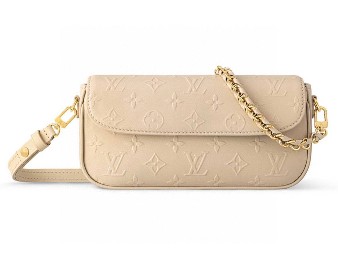 NO:551518,[Wallet on chain ivy handbag] M14714 apricot official website picture,19860909【Wallet on chain ivy手袋】 M14714 杏色 官网图,,Bag