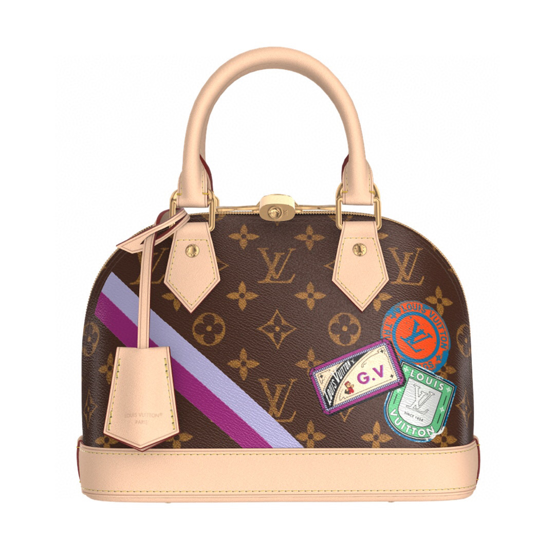 NO:551122,[ALMA BB MON MONOGRAM handbag] 01917 official website picture,19860909【ALMA BB MON MONOGRAM 手袋】01917 官网图,,Bag