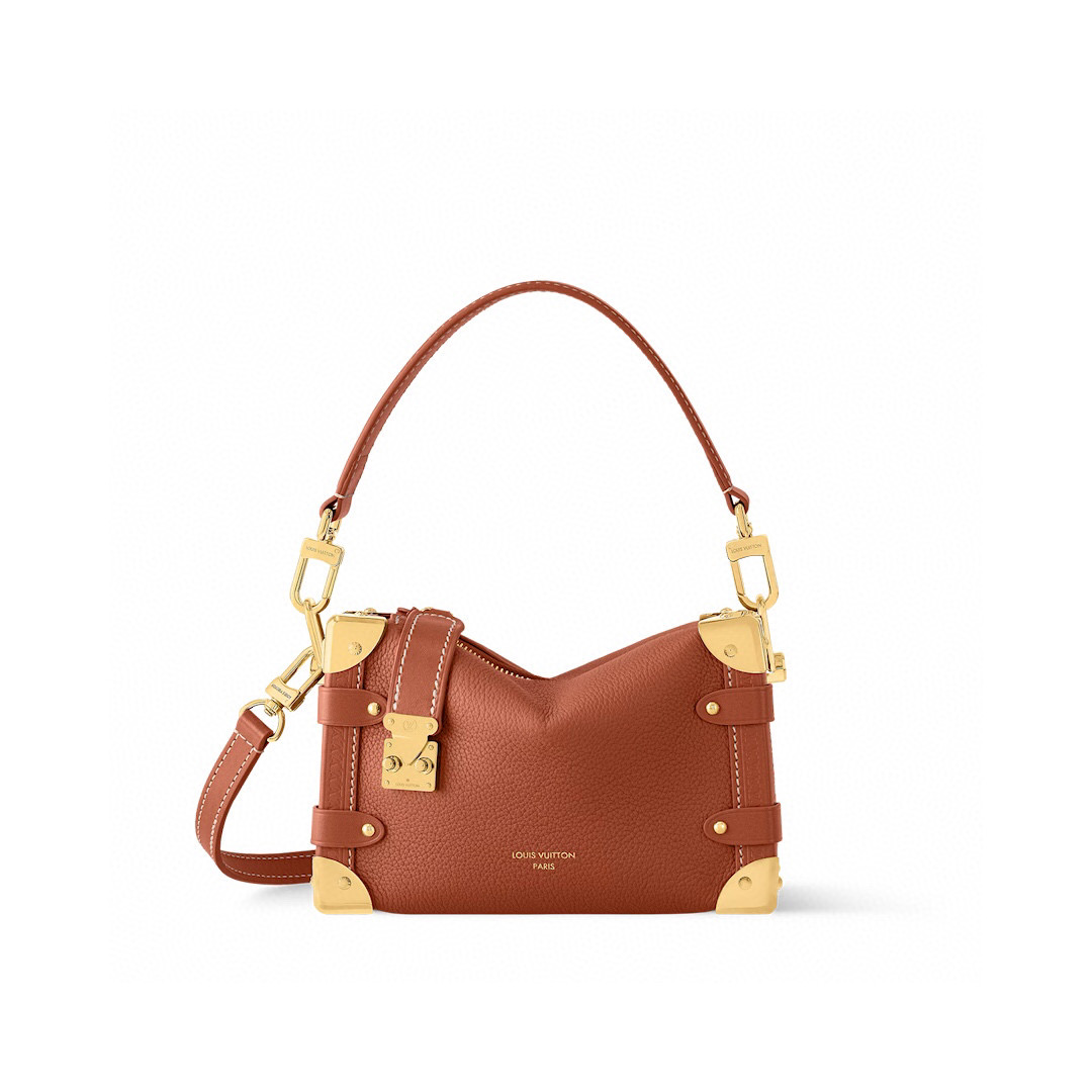 NO:551193,[Side Trunk M handbag] M83080 black m25067 blue m23818 brown m23915 white m15224 caramel official website picture,19860909【Side Trunk M 手袋】M83080 黑色 m25067 蓝色 m23818棕色 m23915 白 m15224 焦糖色 官网图,,Bag