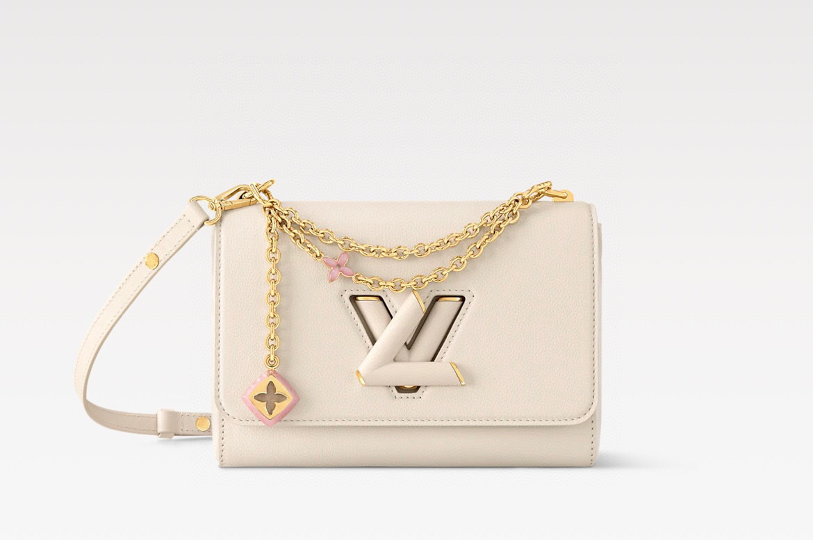 NO:551188,[Sac Twist MM Slim handbag] M14341 white m14342 royal blue official website picture,19860909【Sac Twist MM Slim 手袋】 M14341 白色 m14342 宝蓝色 官网图,,Bag