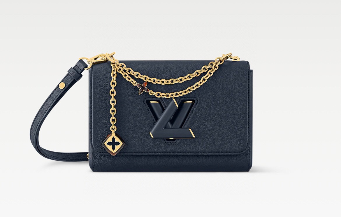 NO:551182,[Sac Twist MM Slim handbag] M14341 white m14342 royal blue official website picture,19860909【Sac Twist MM Slim 手袋】 M14341 白色 m14342 宝蓝色 官网图,,Bag