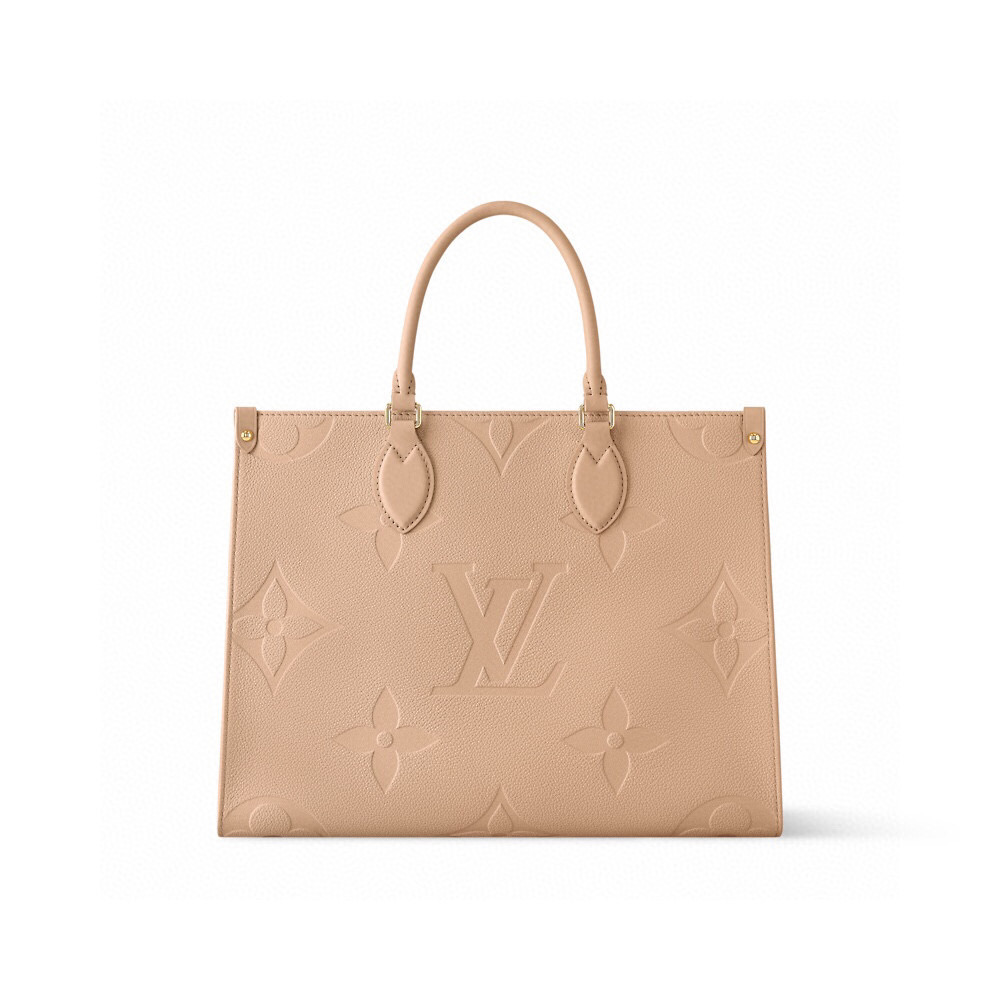 NO:551519,[OnTheGo MM handbag] M45595 M14255 sand color (embossed),19860909【OnTheGo MM 手袋】M45595 M14255沙色 (压花),,Bag