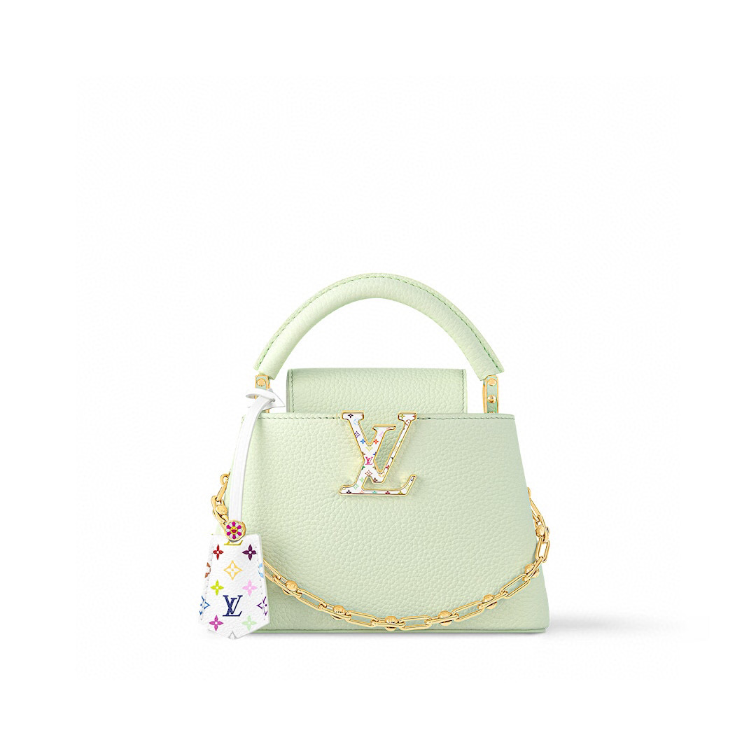 NO:551307,[LV x TM Caucines Mini Handbag] m14101 Avocado/Takashi Murakami Combination Picture,,louis vuitton19860909【LV x TM Caucines Mini 手袋】m14101 牛油果色/ 村上隆 组合图,,louis vuitton,Bag