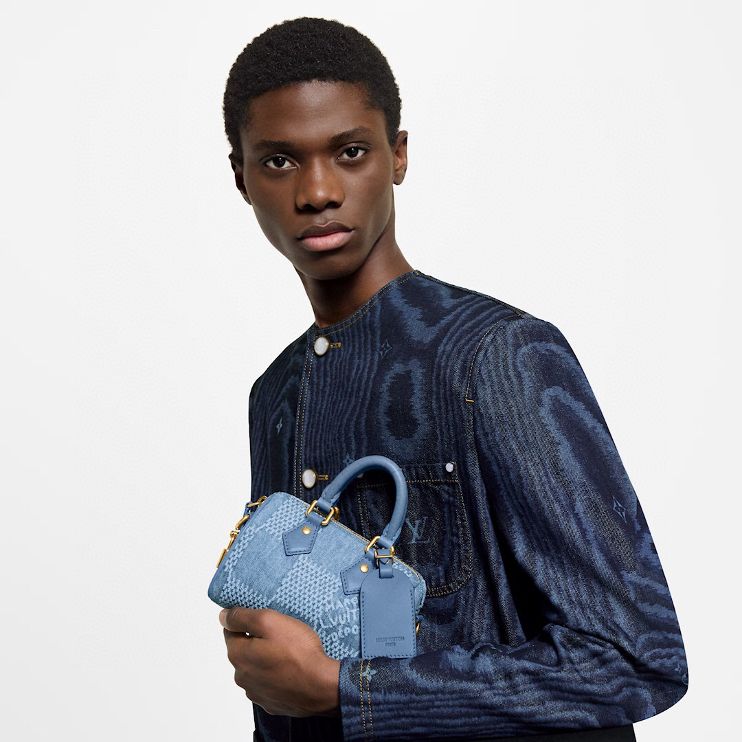 NO:551364,[SEEDY 18 BANDOULIRE handbag] N00208 denim/plaid official website picture,19860909【SEEDY 18 BANDOULIRE 手袋】N00208 牛仔/格子 官网图,,Bag