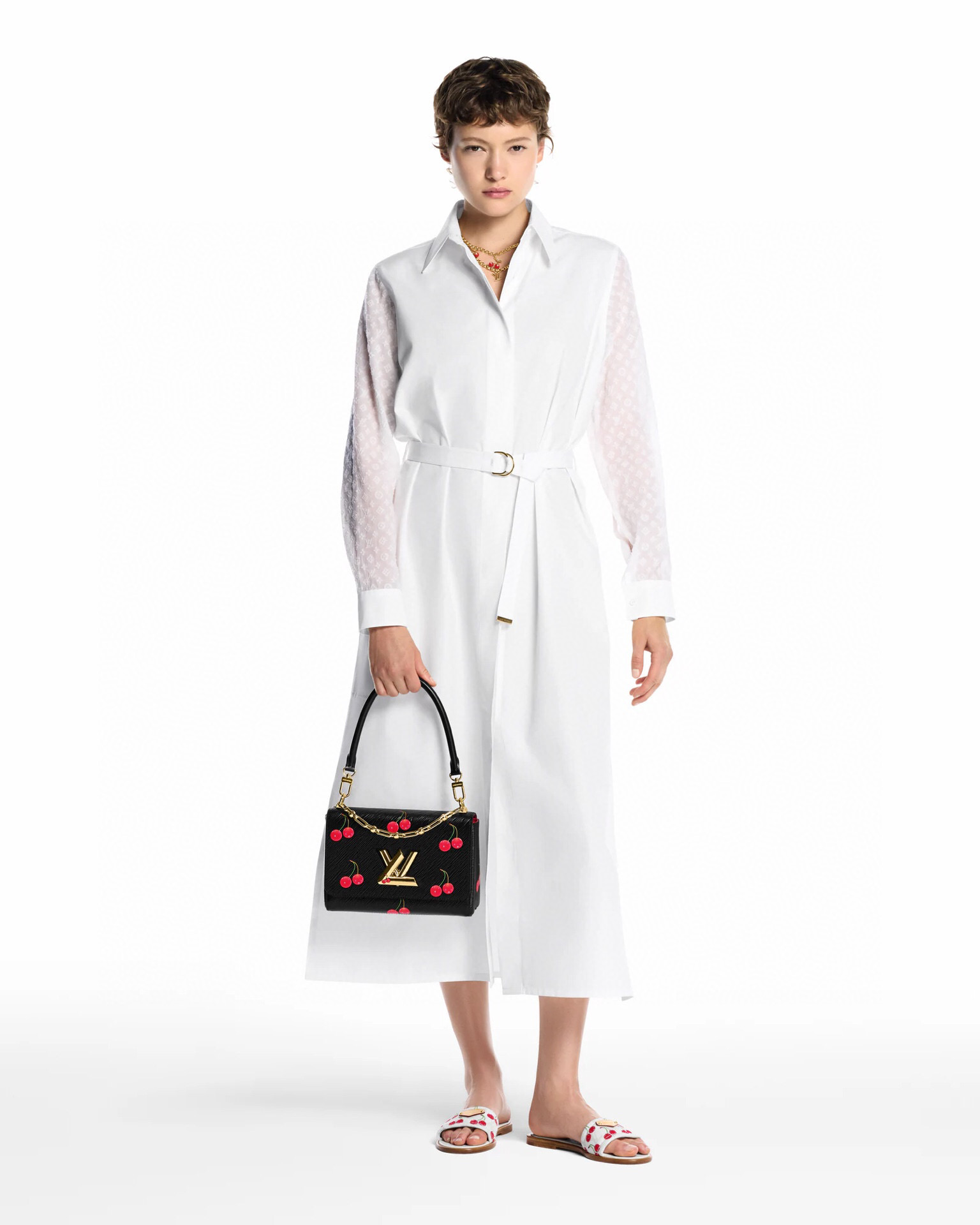 NO:551538,[LV x TM TWIST medium handbag] m14094 black/cherry official website photo, louis vuitton19860909【LV x TM TWIST 中号手袋】 m14094 黑色/樱桃 官网图,,louis vuitton,Bag