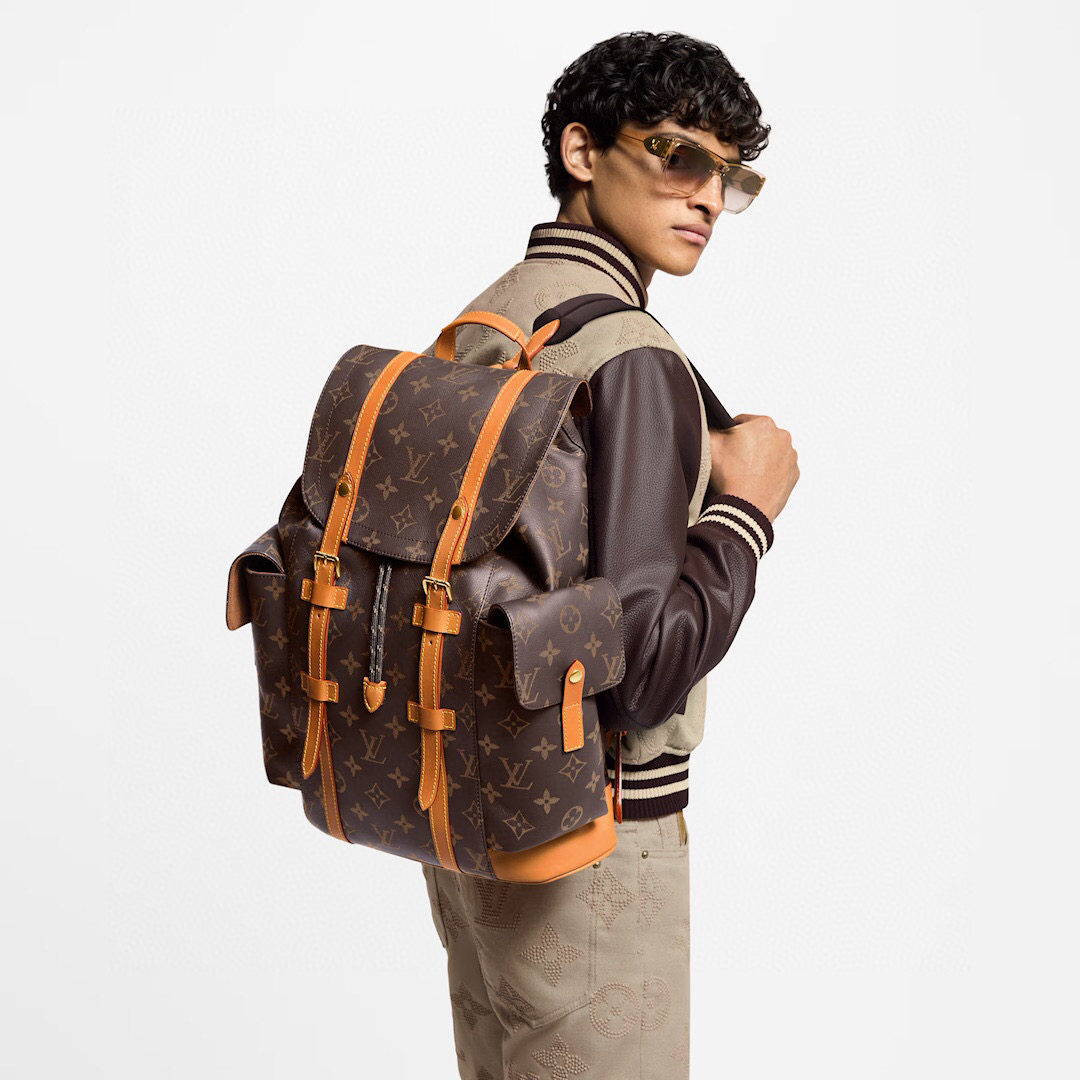 NO:551376,[CHRISTOHER medium backpack] m14038 vintage / full leather official website picture,19860909【CHRISTOHER 中号双肩包】 m14038 复古 / 全皮 官网图,,Bag