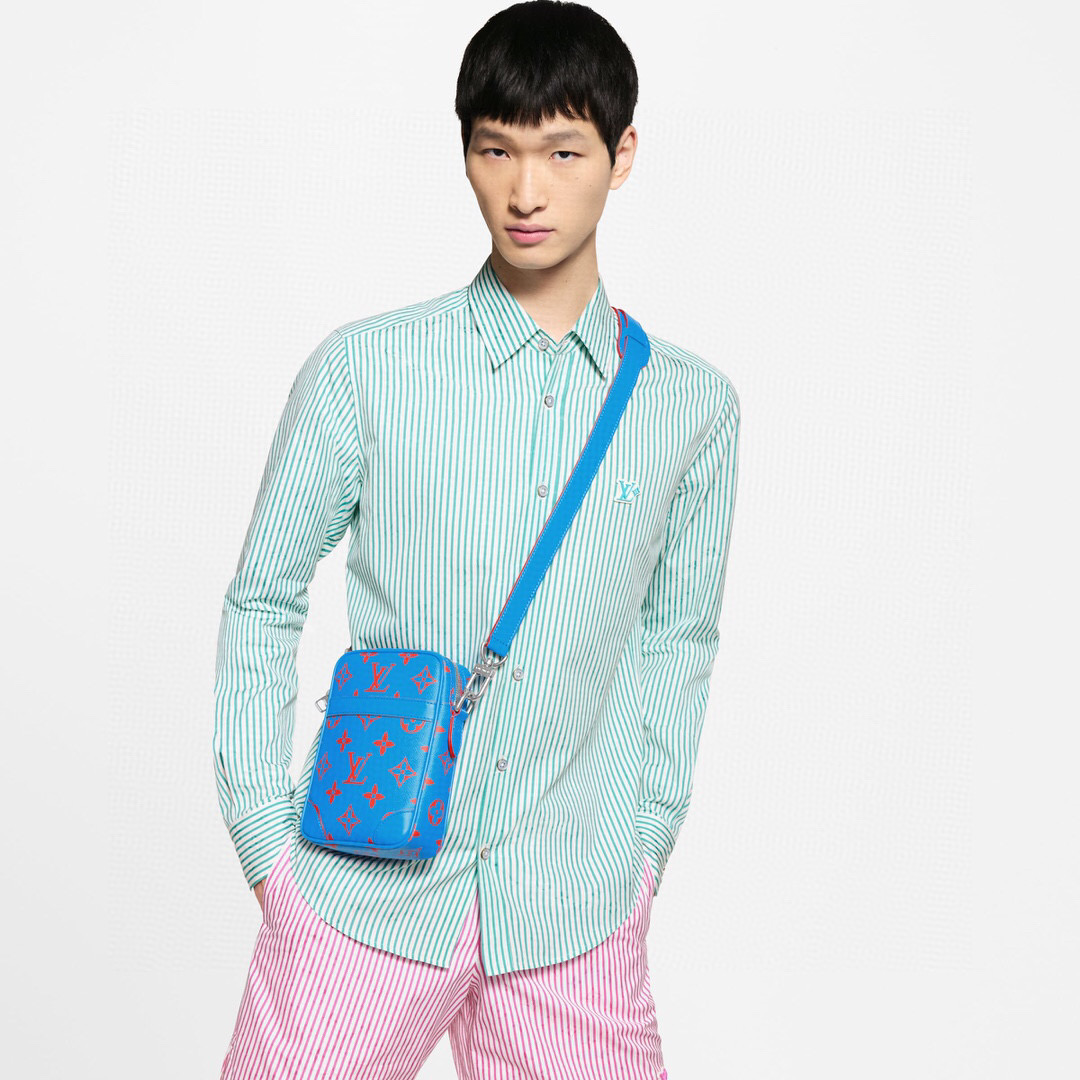 NO:551603,[Crossbody bag] m14685 blue/red silk screen official website picture, satchels, crossbody bags19860909【斜挎包】m14685 蓝色/ 红丝印 官网图,,satchels,crossbody bags,Bag