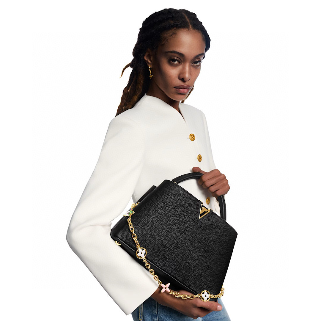 NO:551725,[LV x TM caucines medium handbag] m13878 black/Takashi Murakami official website picture, louis vuitton19860909【LV x TM caucines 中号 手袋】 m13878 黑色/村上隆 官网图,,louis vuitton,Bag