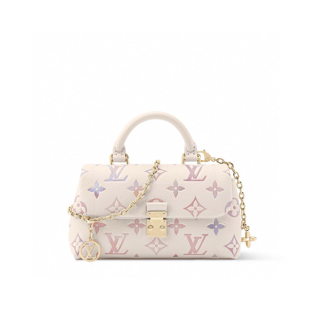 NO:551970,[NANO MADELEINE handbag] m25596 white / gradient M12144 official website picture,19860909【NANO MADELEINE 手袋】 m25596 白色 / 渐变 M12144 官网图,,Bag