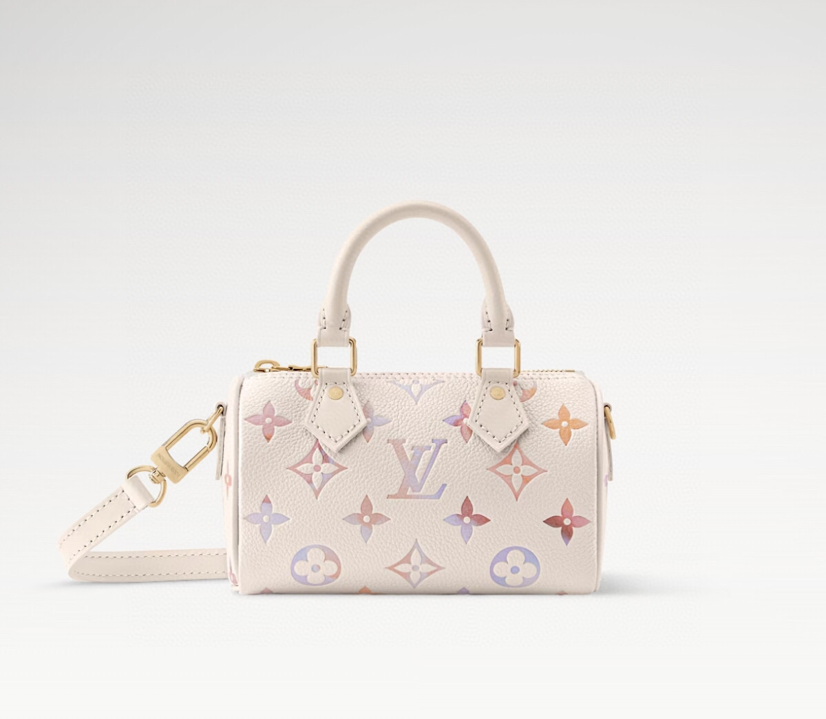 NO:551979,[Nano Seedy handbag] M25591 white/gradient M81625 official website picture,19860909【Nano Seedy 手袋】M25591 白色/渐变 M81625 官网图,,Bag