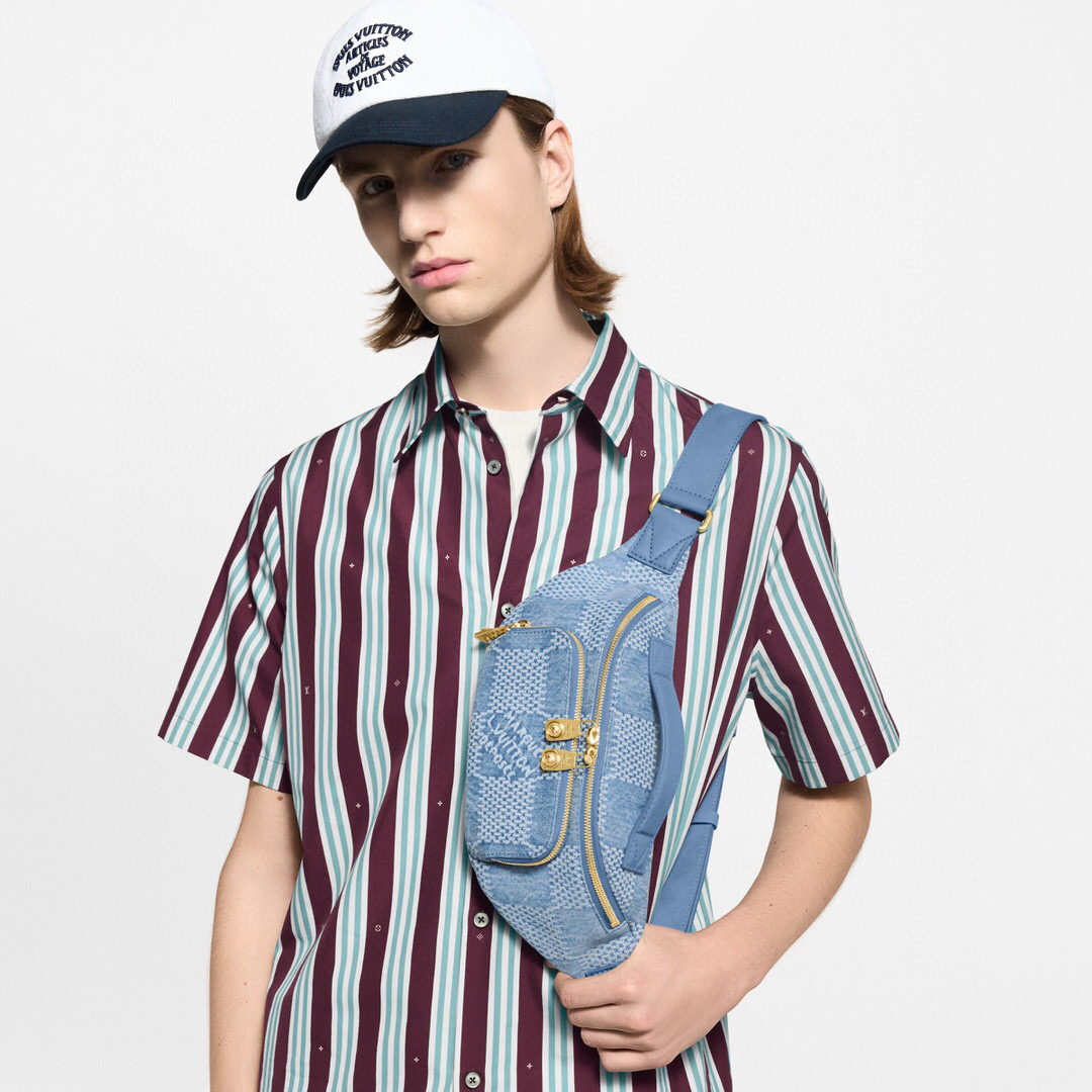 NO:552103,[RUSH Waist Bag] N00205 Denim/Platform Official Website Picture,19860909【RUSH 腰包】 N00205 牛仔/ 格子 官网图,,Bag