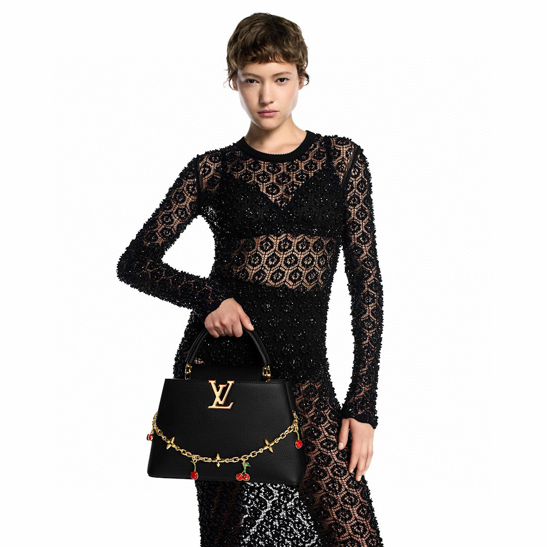 NO:552049,【LV x TM CAUCINES mini handbag】m13714 black/cherry combination picture,,louis vuitton19860909【LV x TM CAUCINES mini 手袋】 m13714 黑色/ 樱桃 组合图,,louis vuitton,Bag