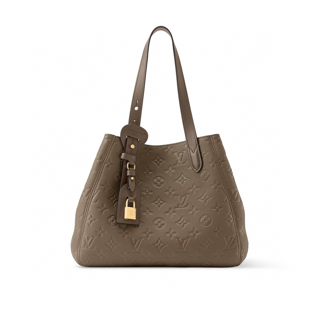 NO:552280,【ALL IN ONE Small Handbag】m25858 Black m25890 Smoked Ash Green,19860909【ALL IN ONE 小号手袋】 m25858 黑色 m25890 烟熏灰绿色,,Bag